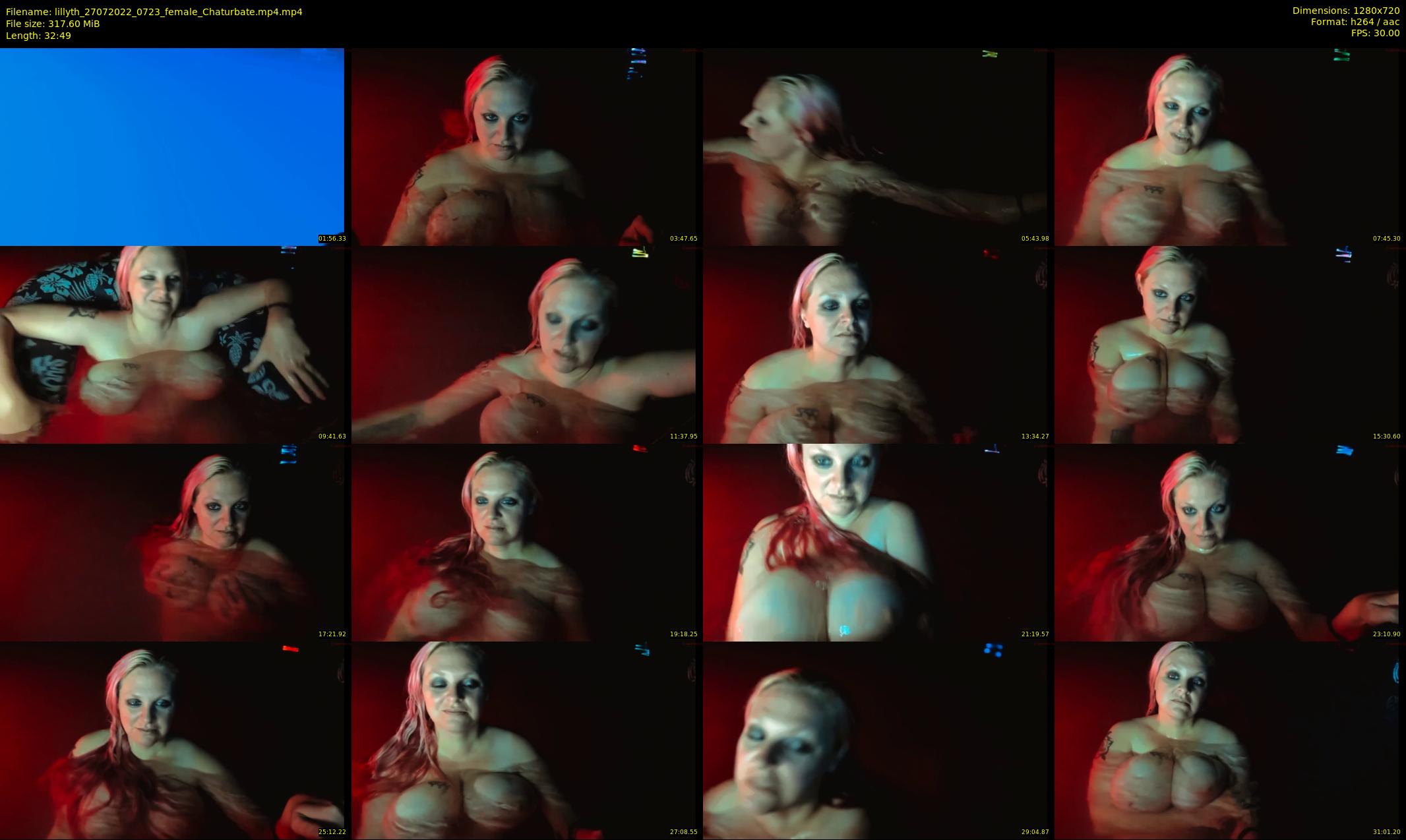 lillyth — 33 minute Chaturbate female cam show recording, 720p, Jul 27, 2022