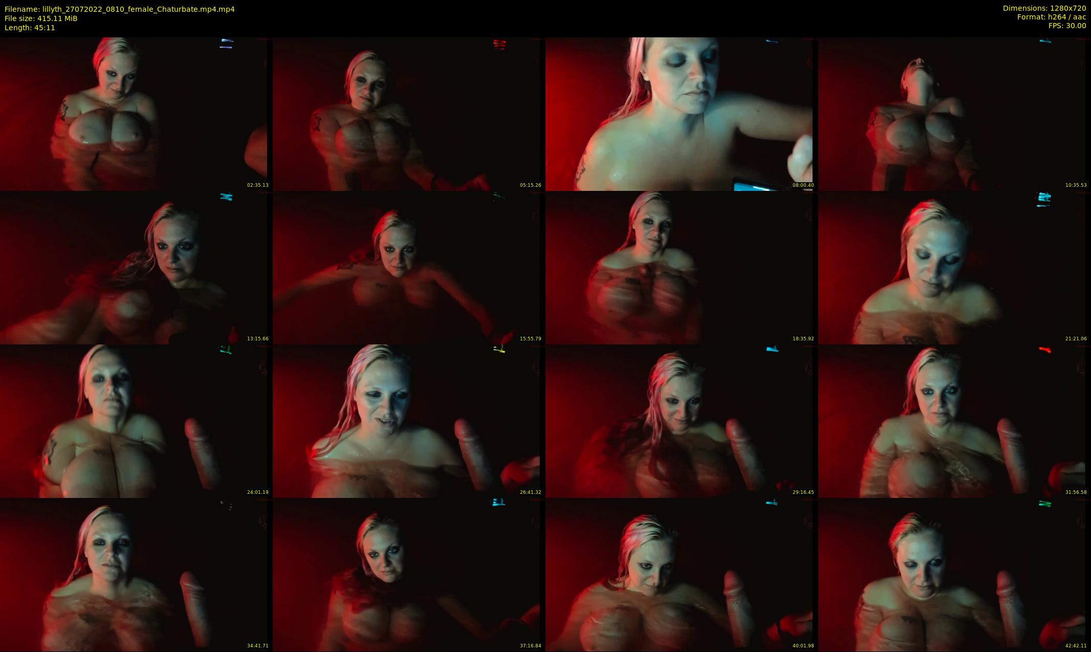 lillyth — 46 minute Chaturbate female cam show recording, 720p, Jul 27, 2022