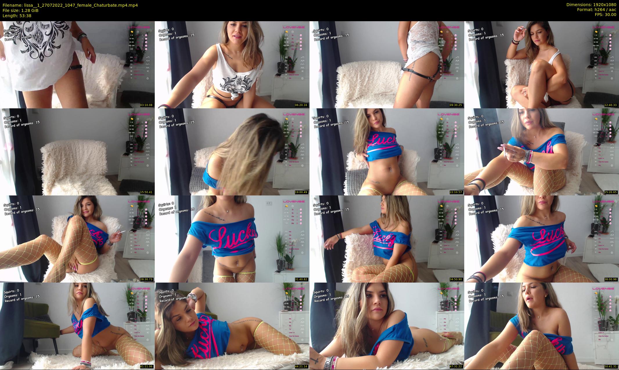 lissa__1 — 54 minute Chaturbate female cam show recording, 1080p, Jul 27, 2022