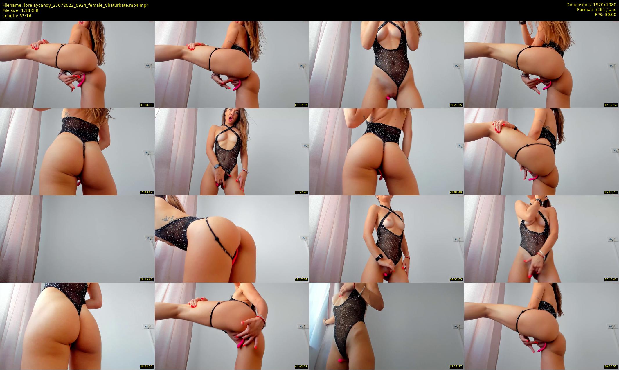 lorelaycandy — 54 minute Chaturbate female cam show recording, 1080p, Jul 27, 2022
