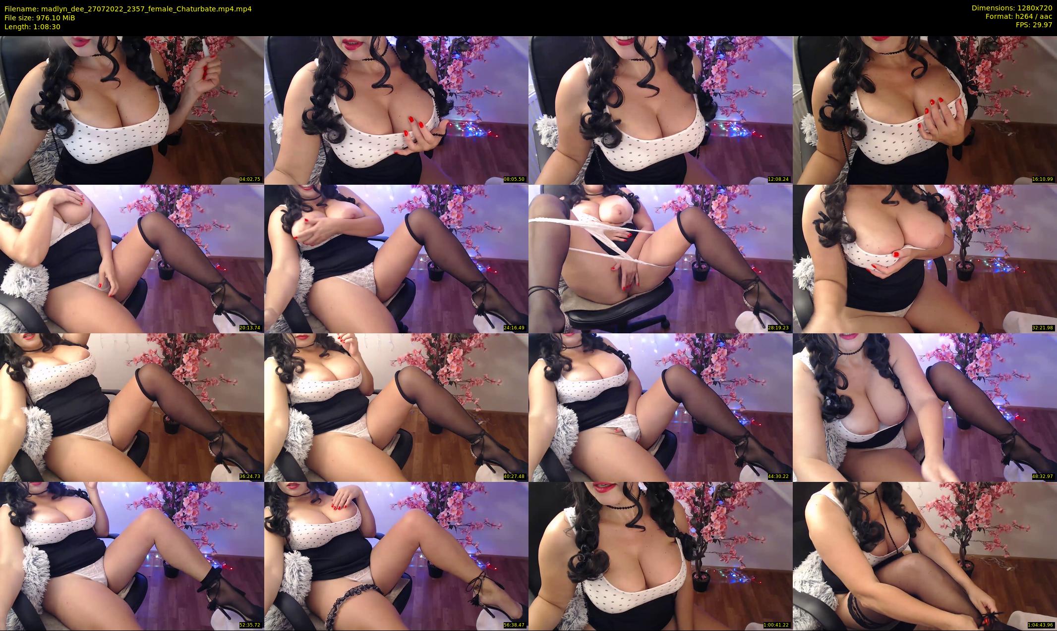 madlyn_dee — 69 minute Chaturbate female cam show recording, 720p, Jul 27, 2022