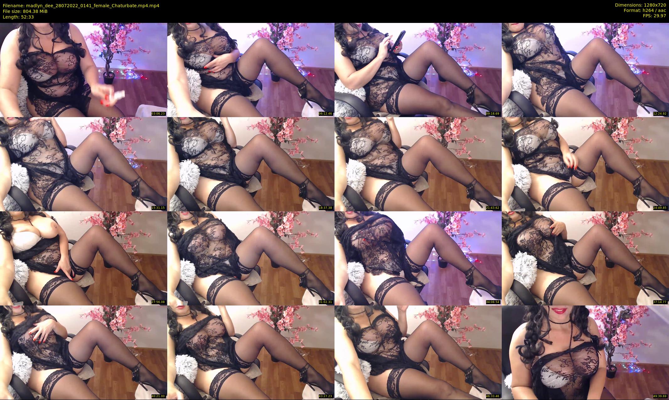 madlyn_dee — 53 minute Chaturbate female cam show recording, 720p, Jul 28, 2022
