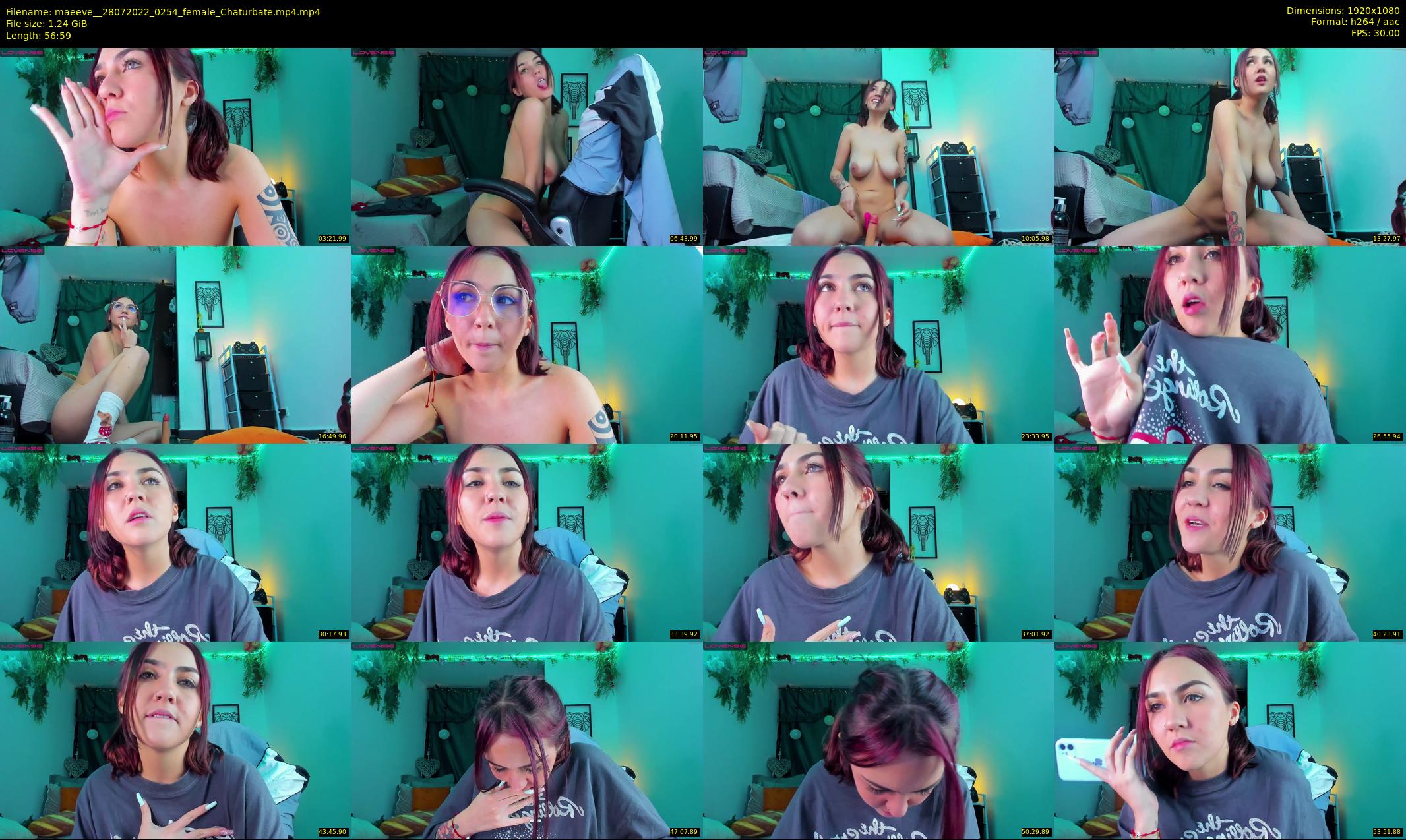 maeeve_ — 57 minute Chaturbate female cam show recording, 1080p, Jul 28, 2022