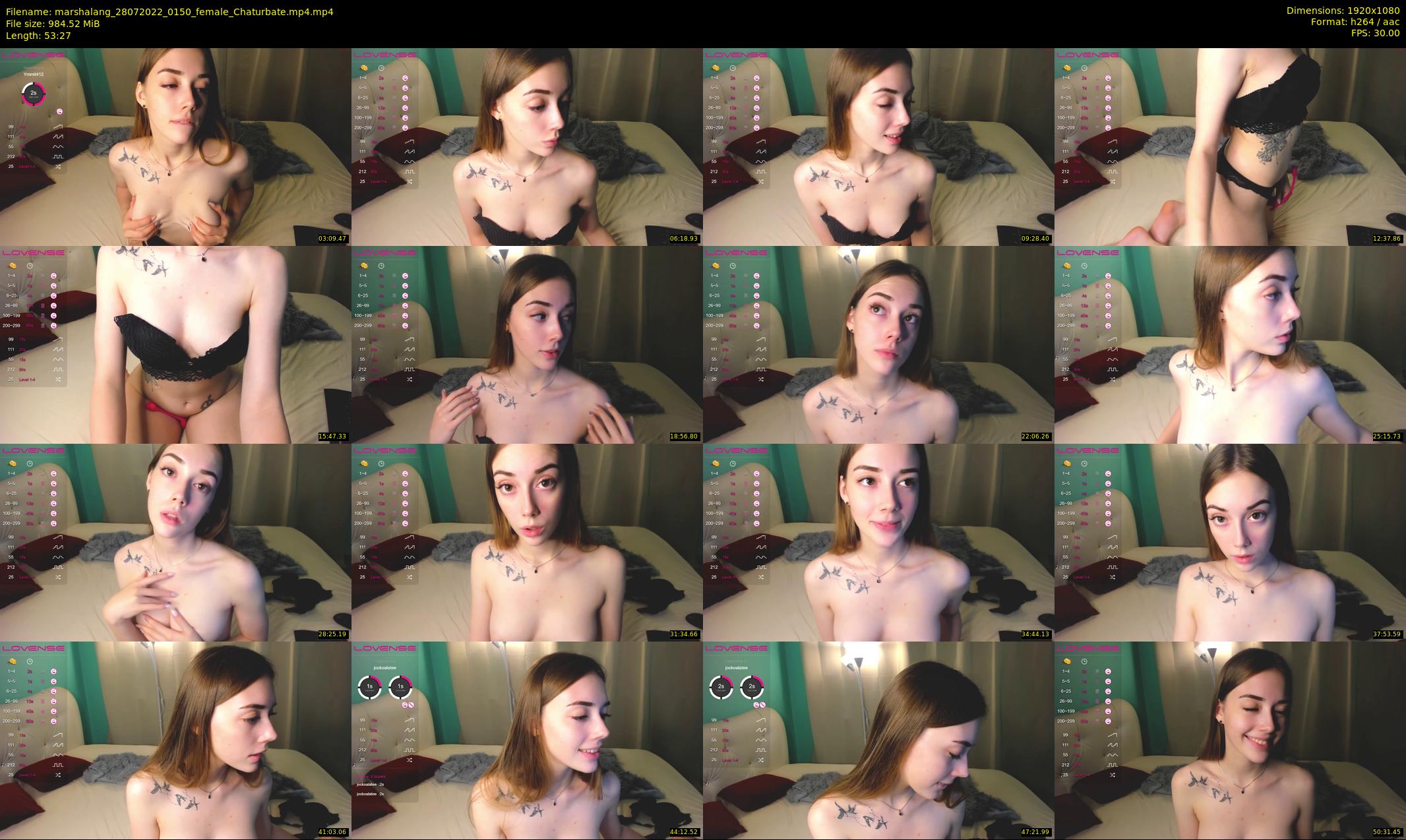 marshalang — 54 minute Chaturbate couple cam show recording, 1080p, Jul 28, 2022