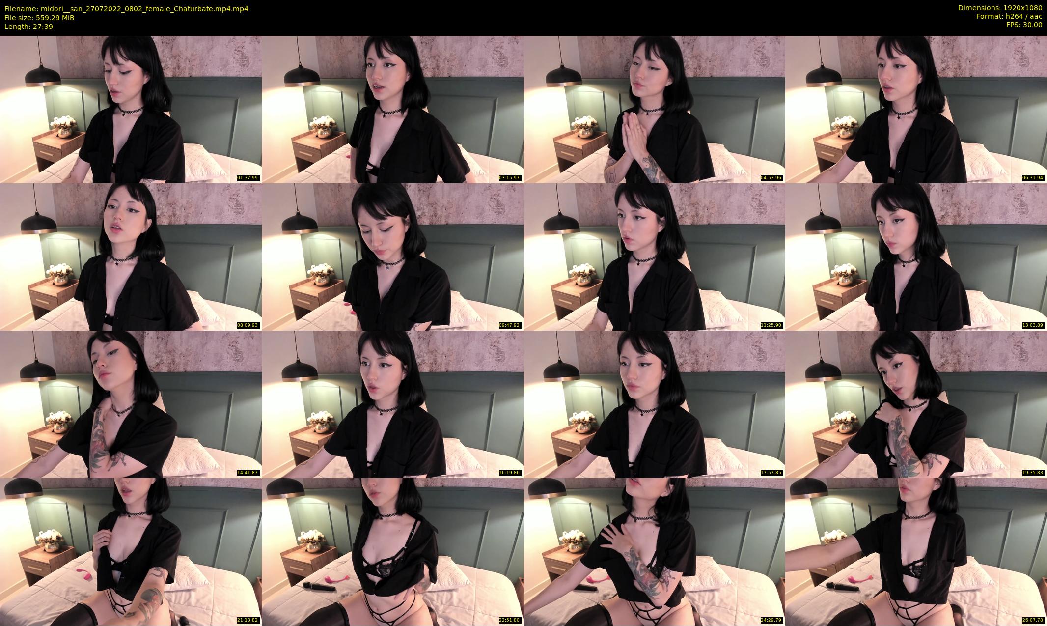 midori__san — 28 minute Chaturbate female cam show recording, 1080p, Jul 27, 2022