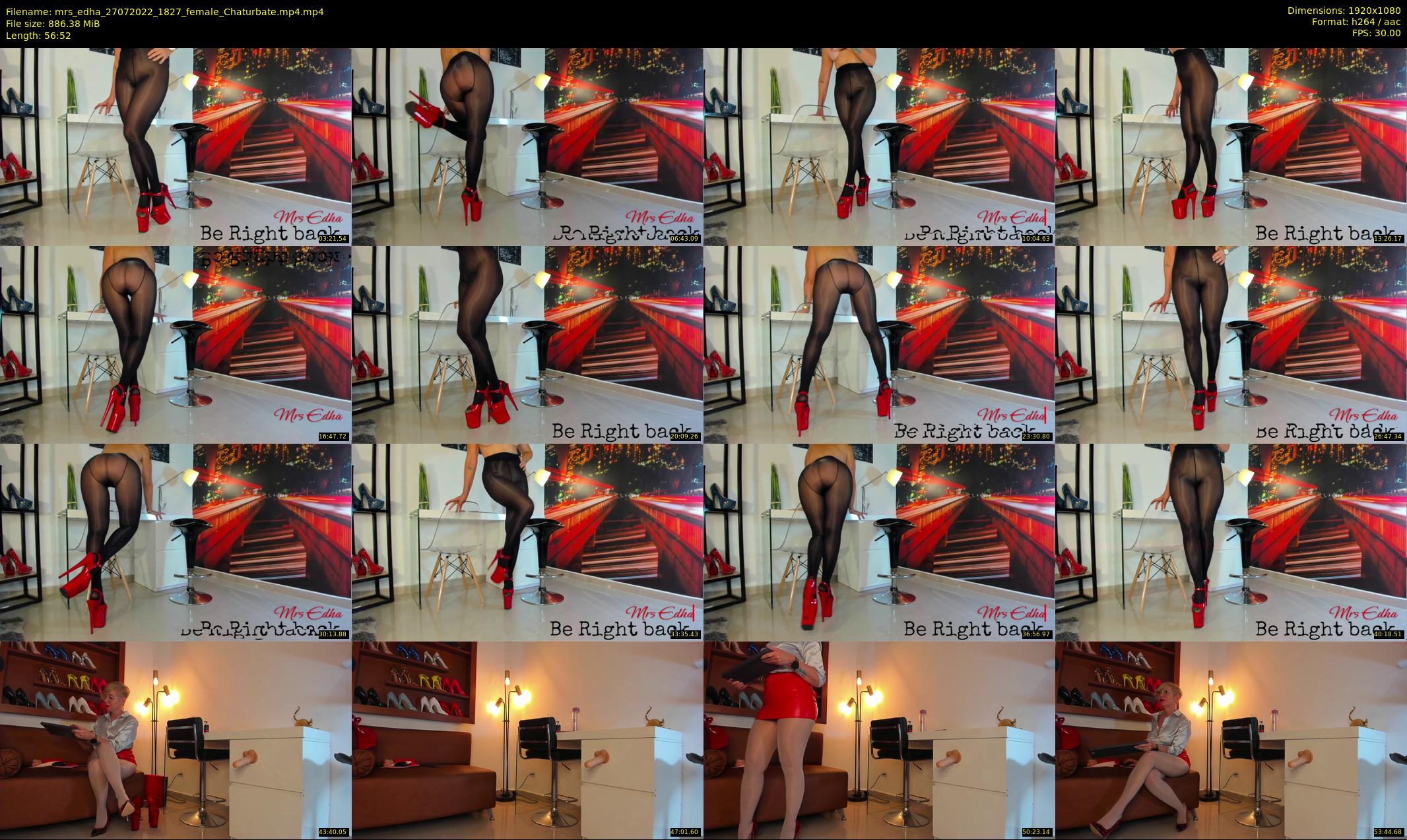 mrs_edha — 57 minute Chaturbate female cam show recording, 1080p, Jul 27, 2022