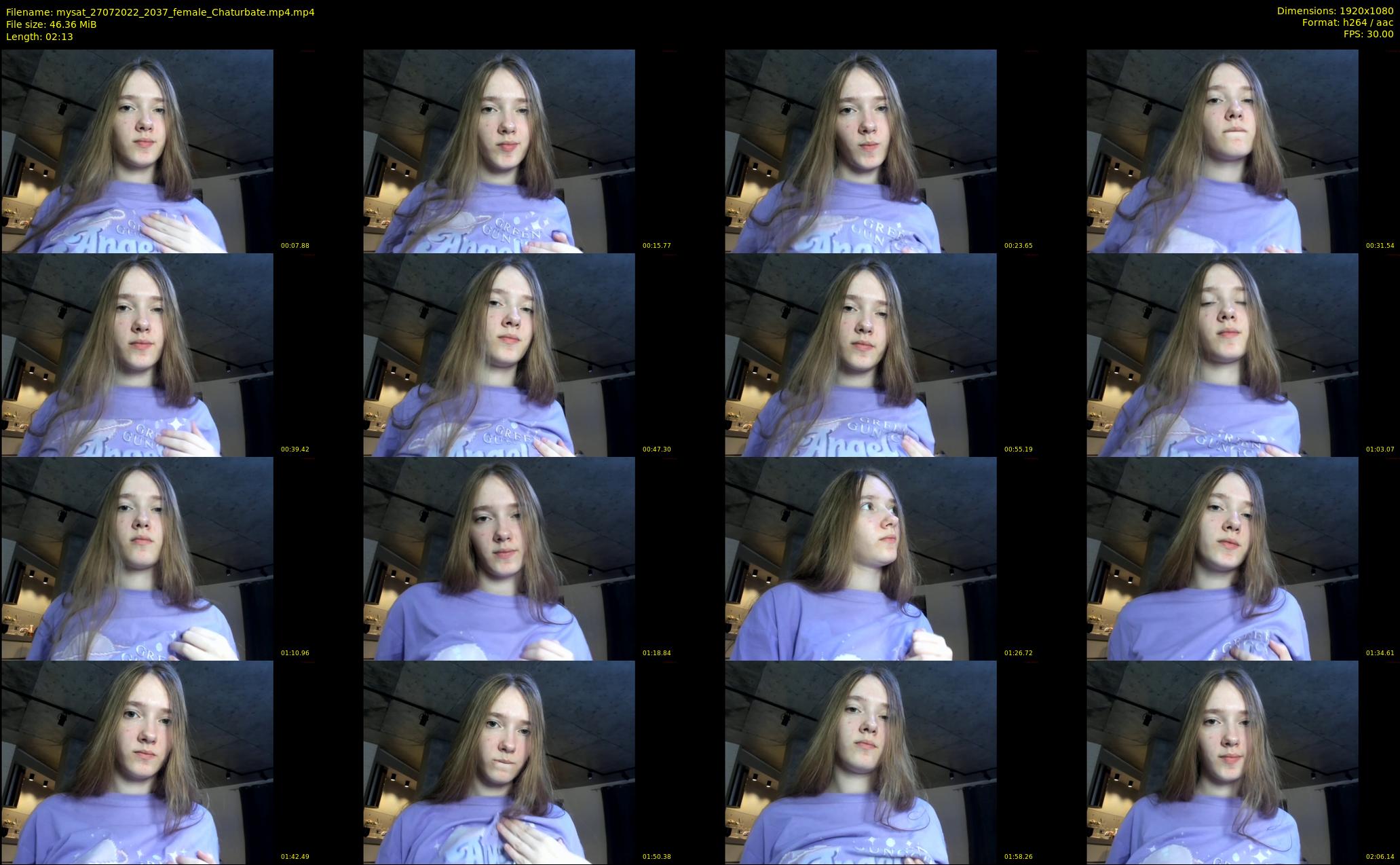 mysat — 3 minute Chaturbate female cam show recording, 1080p, Jul 27, 2022