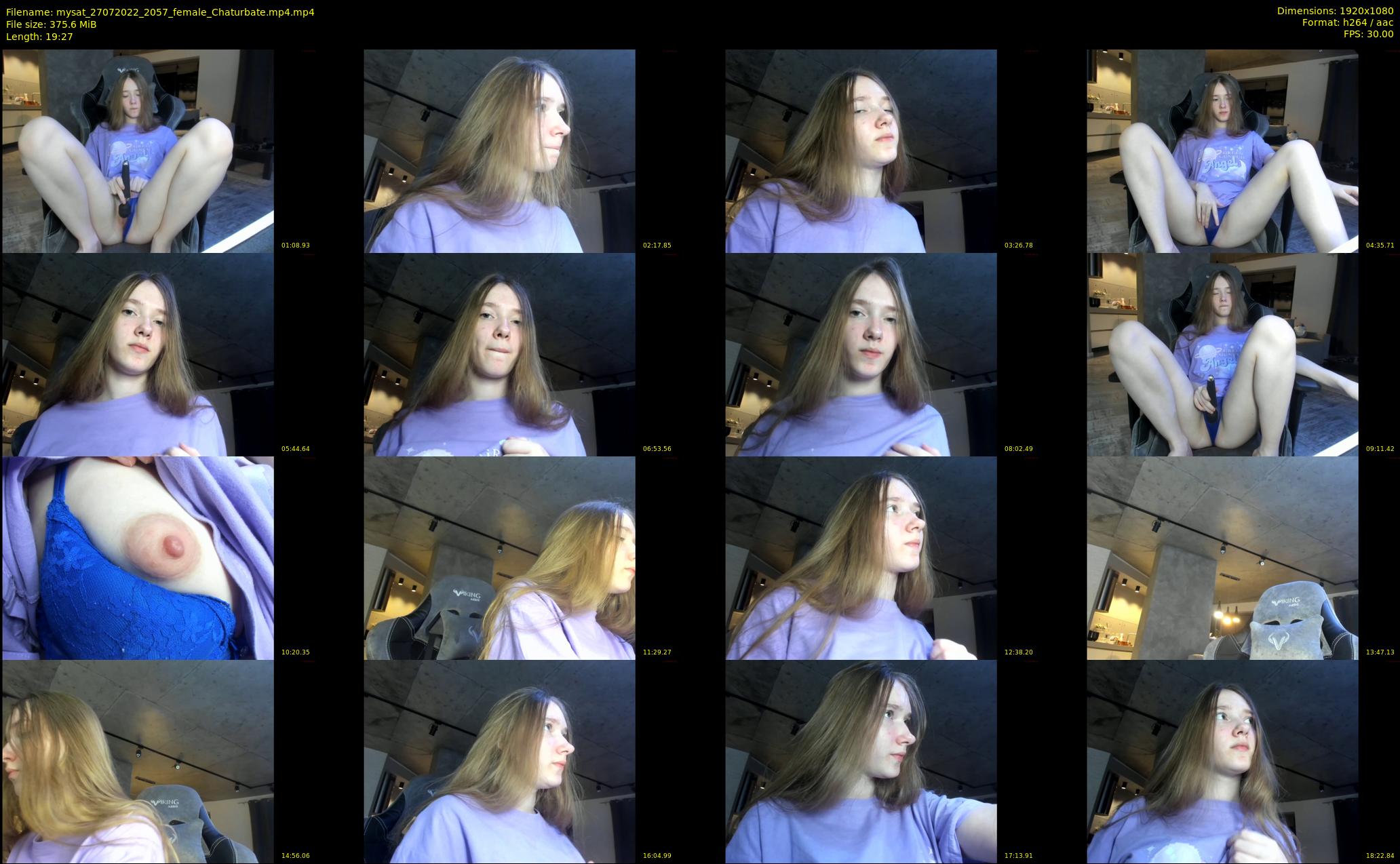 mysat — 20 minute Chaturbate female cam show recording, 1080p, Jul 27, 2022