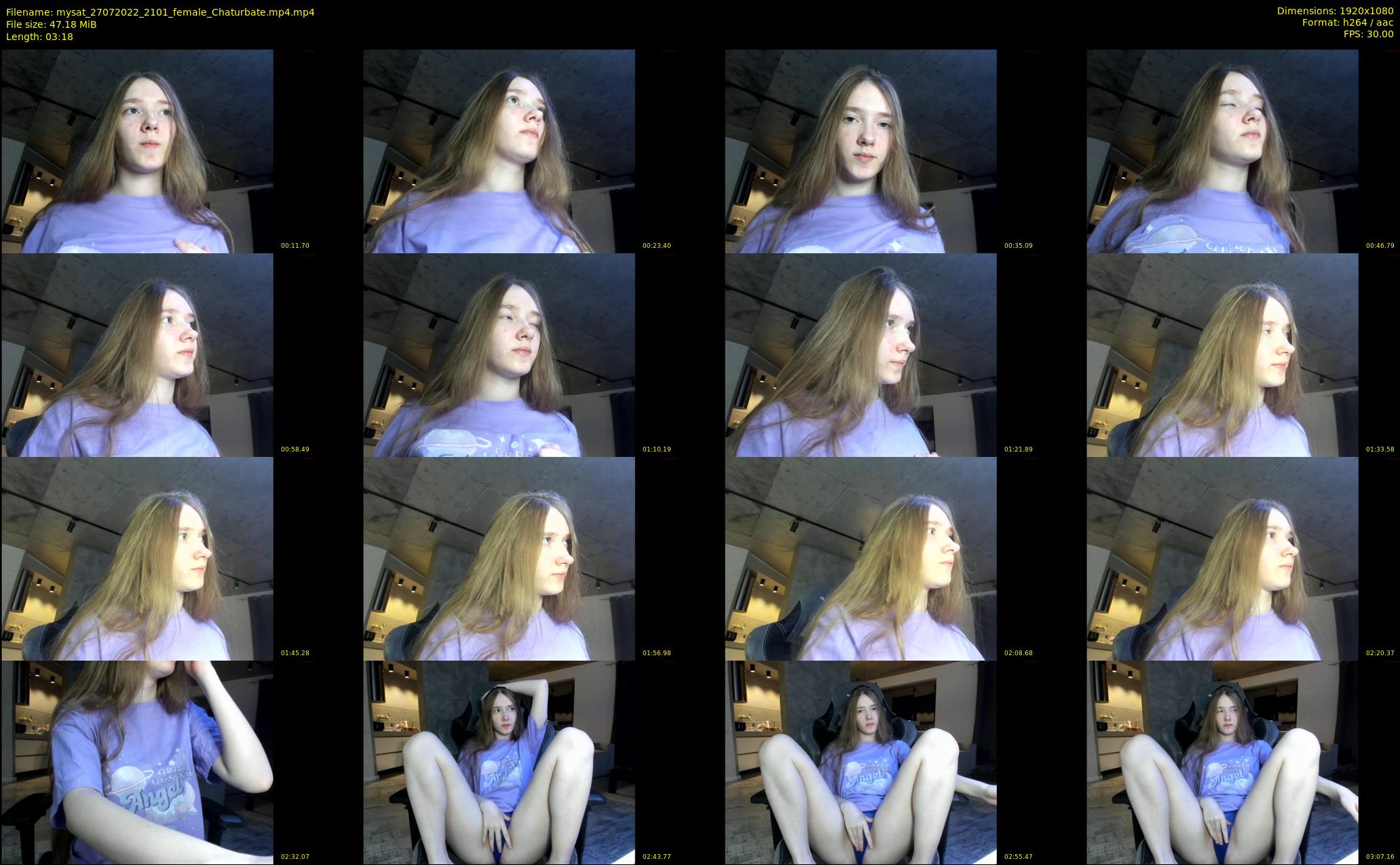 mysat — 4 minute Chaturbate female cam show recording, 1080p, Jul 27, 2022