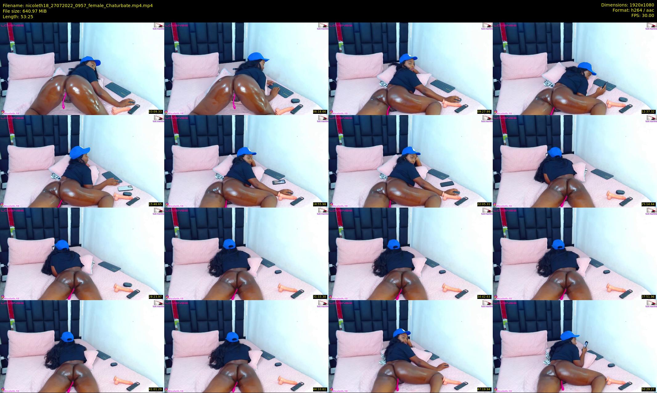 nicoleth18 — 54 minute Chaturbate female cam show recording, 1080p, Jul 27, 2022
