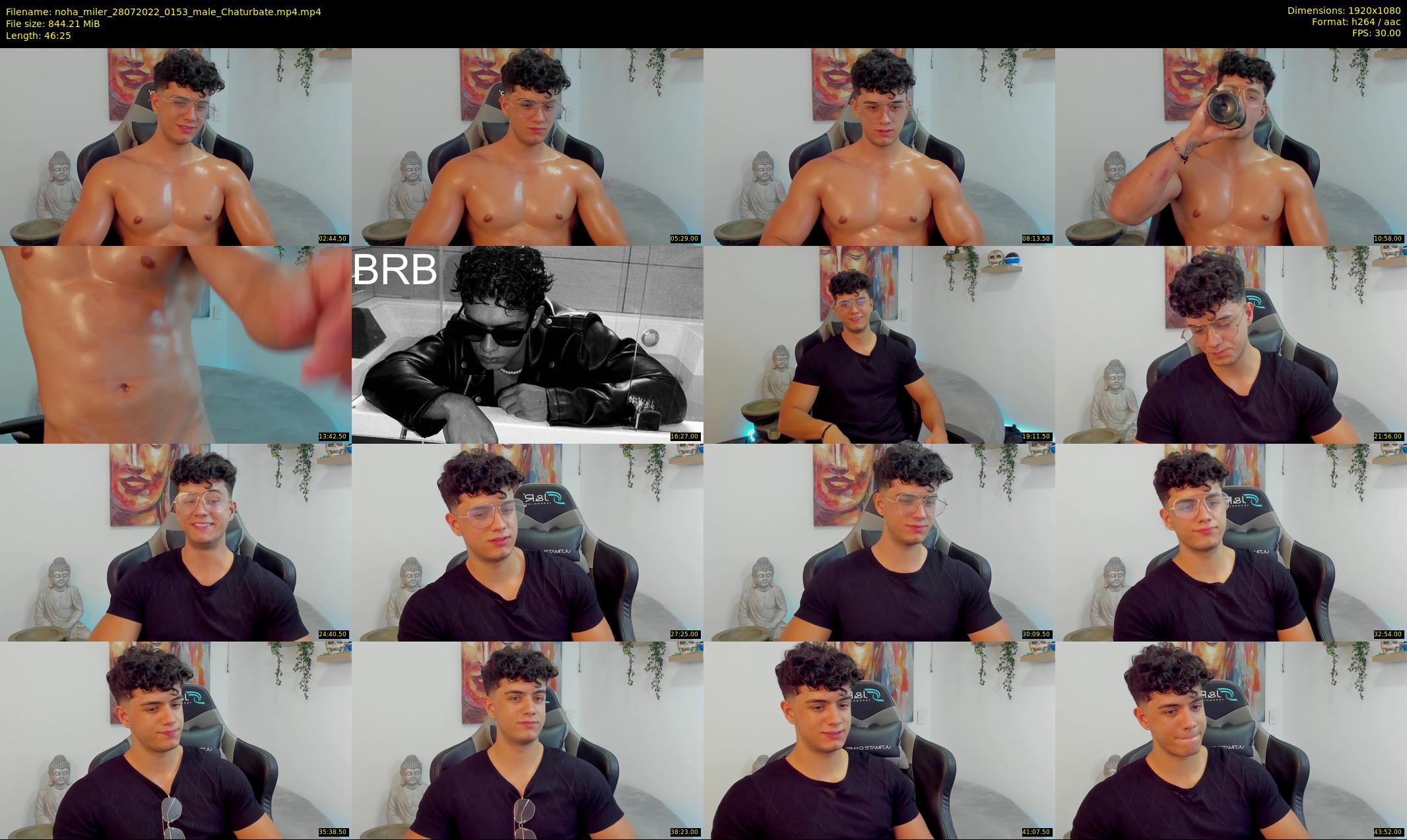 noha_miler — 47 minute Chaturbate male cam show recording, 1080p, Jul 28, 2022