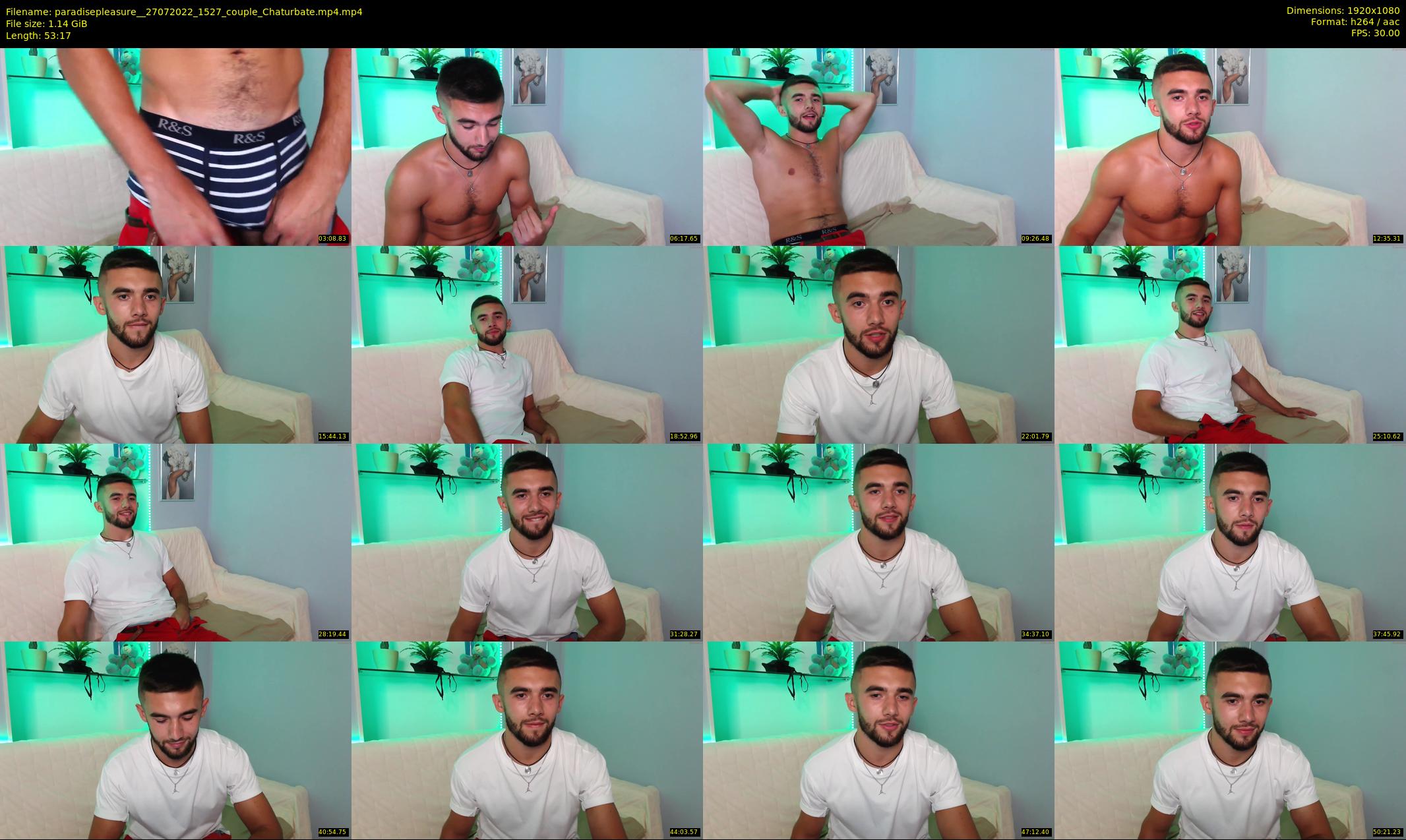 paradisepleasure_ — 54 minute Chaturbate couple cam show recording, 1080p, Jul 27, 2022