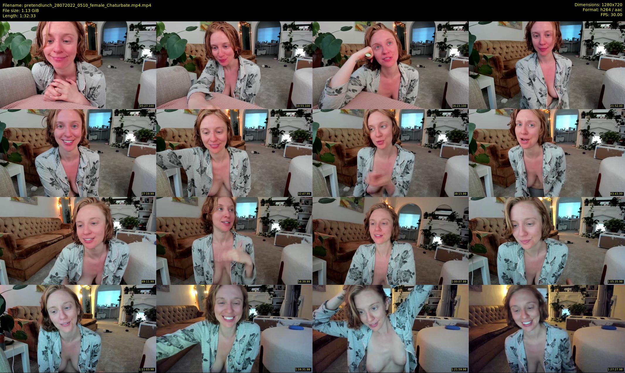 pretendlunch — 93 minute Chaturbate couple cam show recording, 720p, Jul 28, 2022