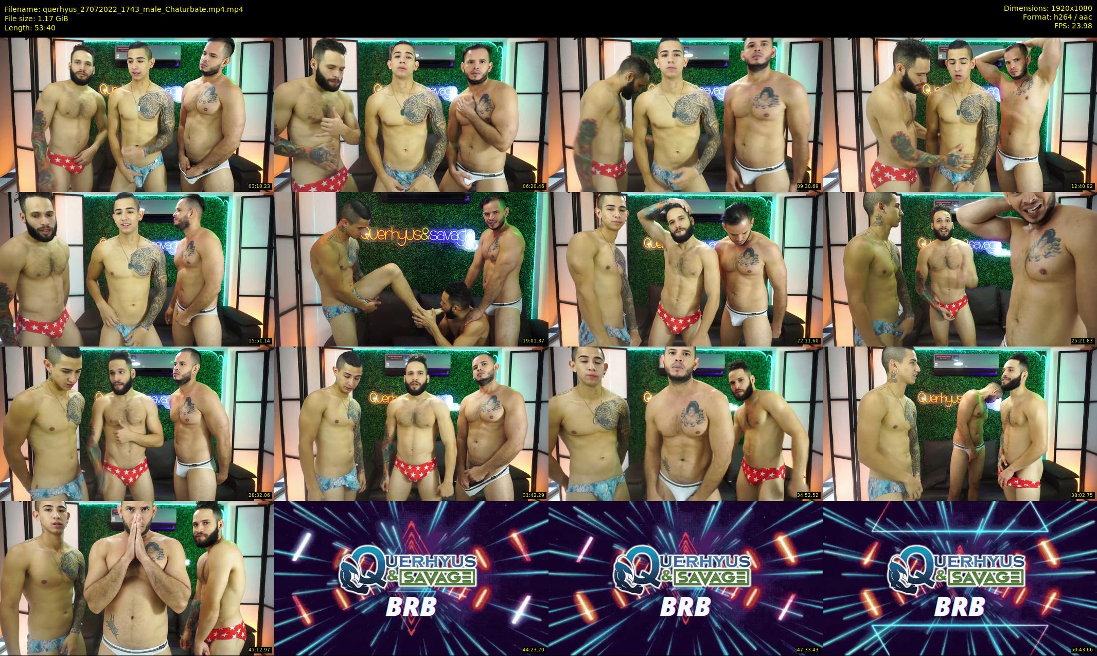 querhyus — 54 minute Chaturbate male cam show recording, 1080p, Jul 27, 2022