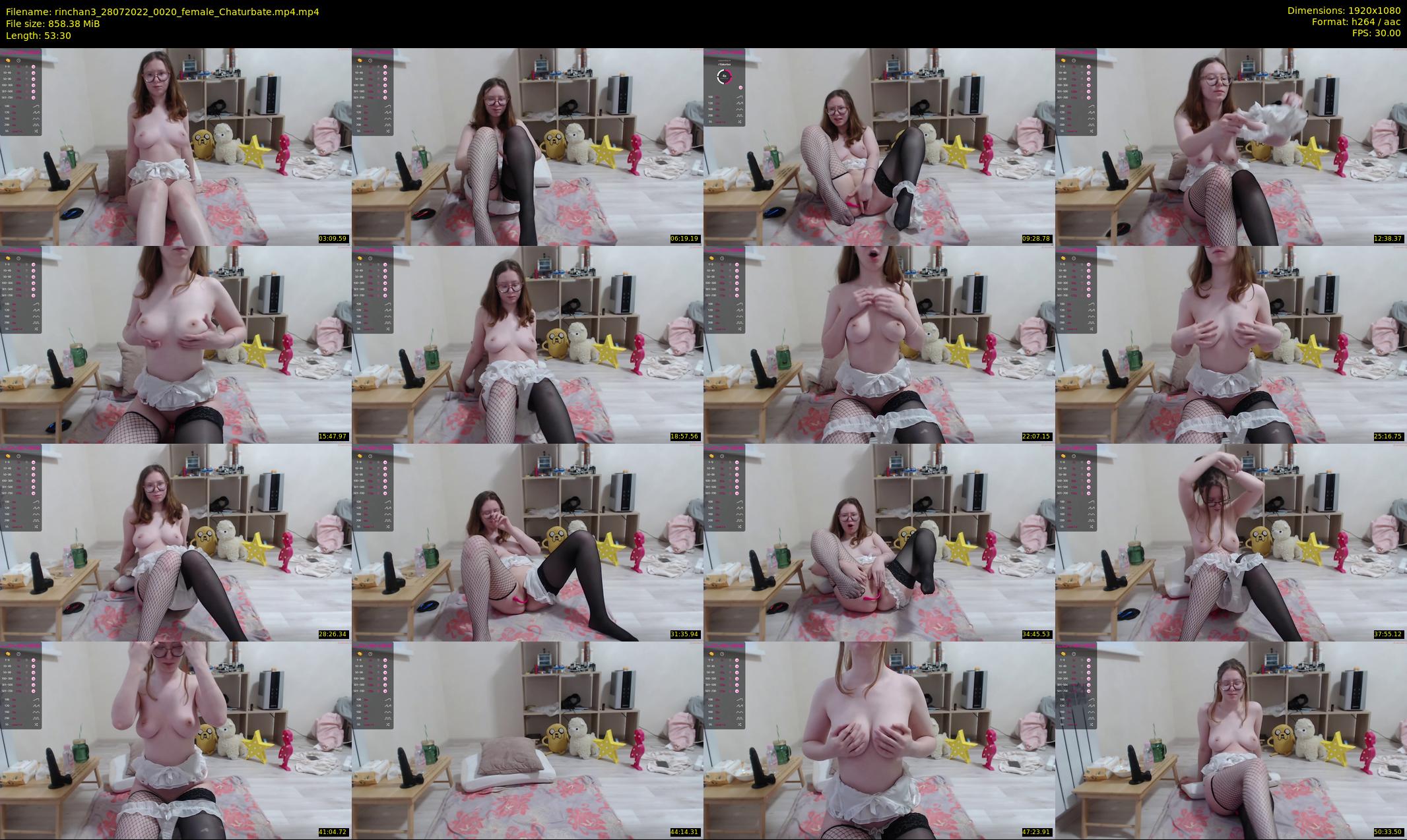 rinchan3 — 54 minute Chaturbate female cam show recording, 1080p, Jul 28, 2022