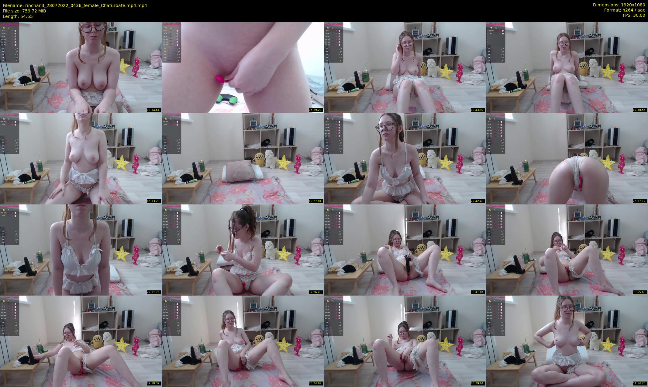 rinchan3 — 55 minute Chaturbate female cam show recording, 1080p, Jul 28, 2022