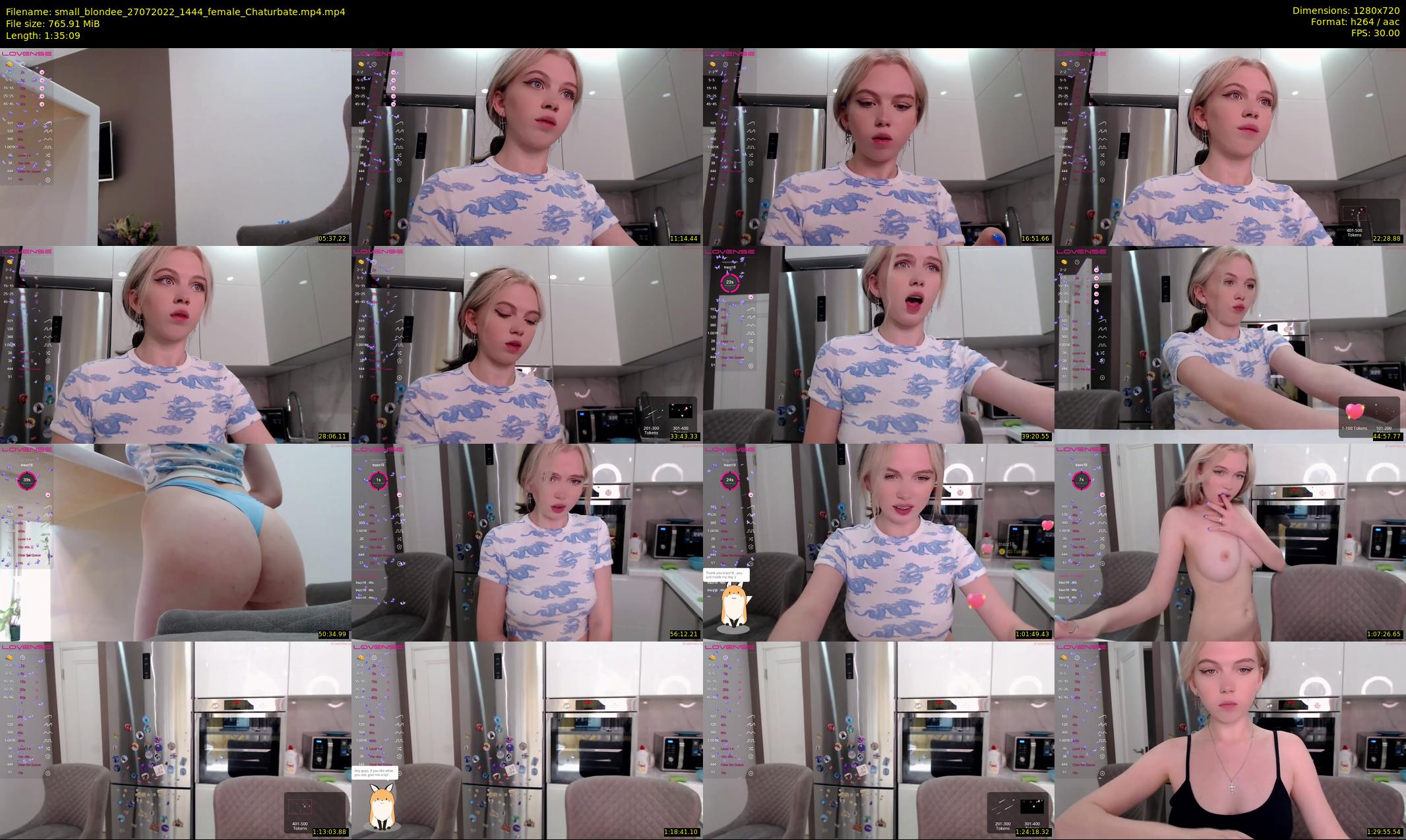 small_blondee — 96 minute Chaturbate female cam show recording, 720p, Jul 27, 2022
