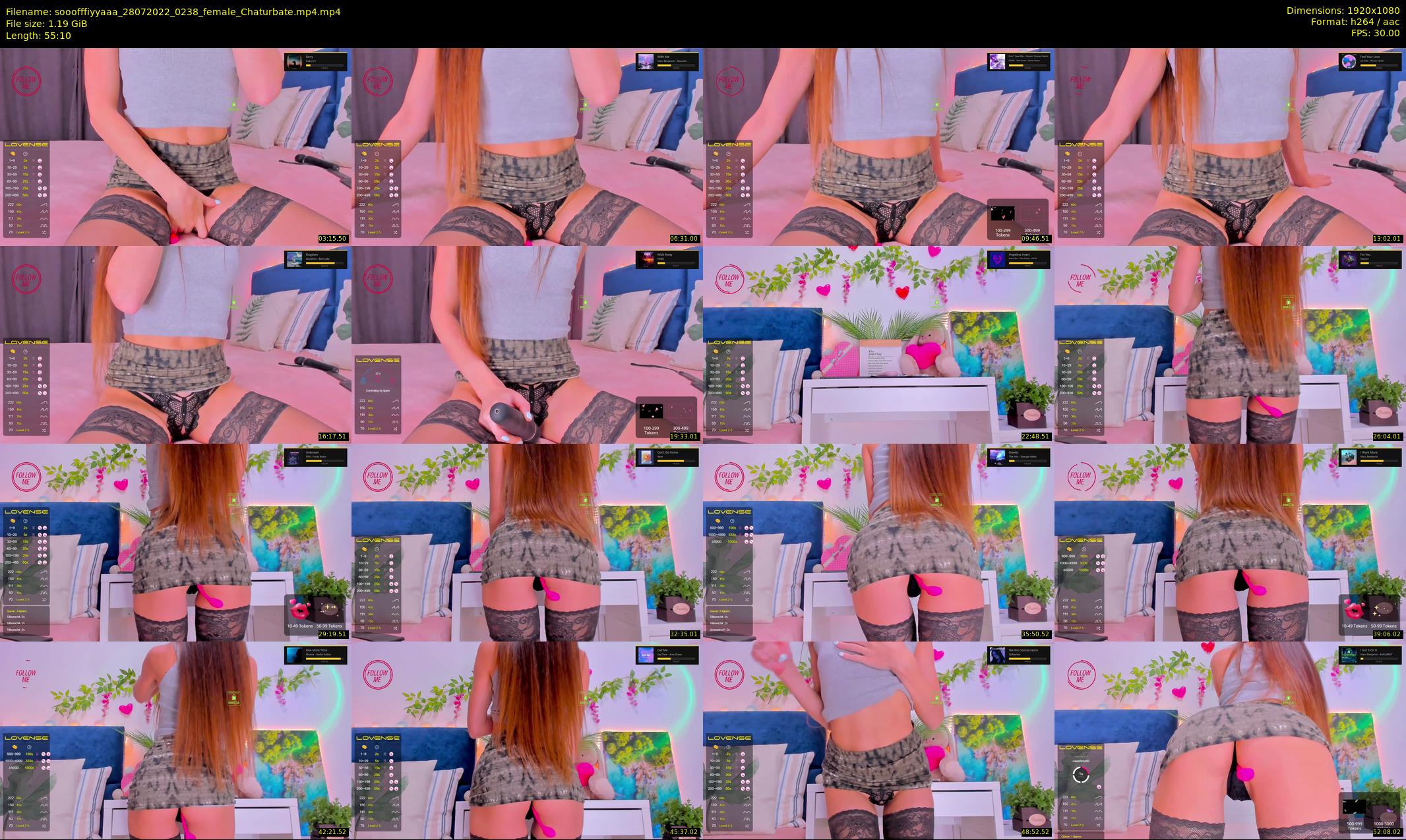 sooofffiyyaaa — 56 minute Chaturbate female cam show recording, 1080p, Jul 28, 2022