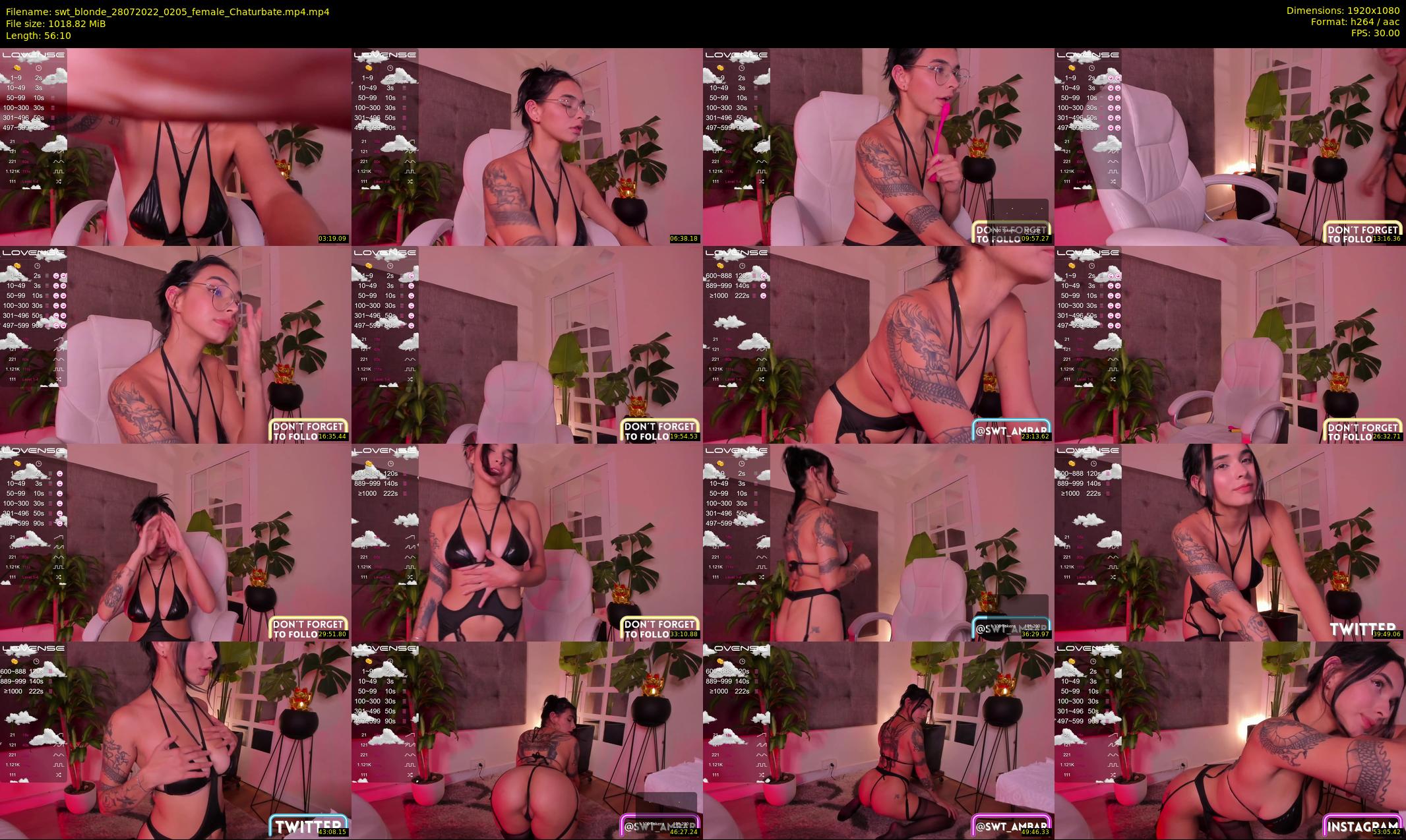 swt_blonde — 57 minute Chaturbate female cam show recording, 1080p, Jul 28, 2022