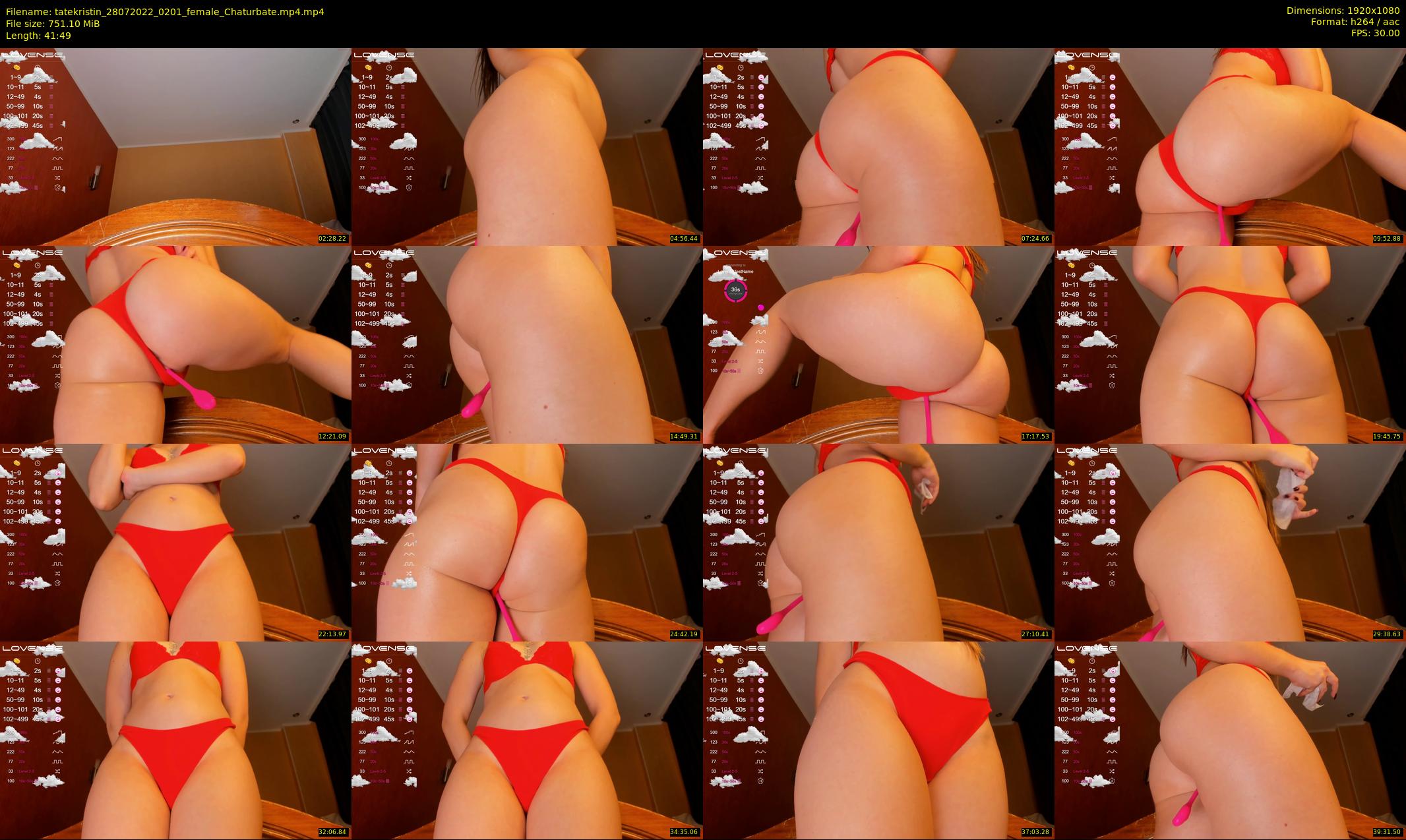 tatekristin — 42 minute Chaturbate female cam show recording, 1080p, Jul 28, 2022