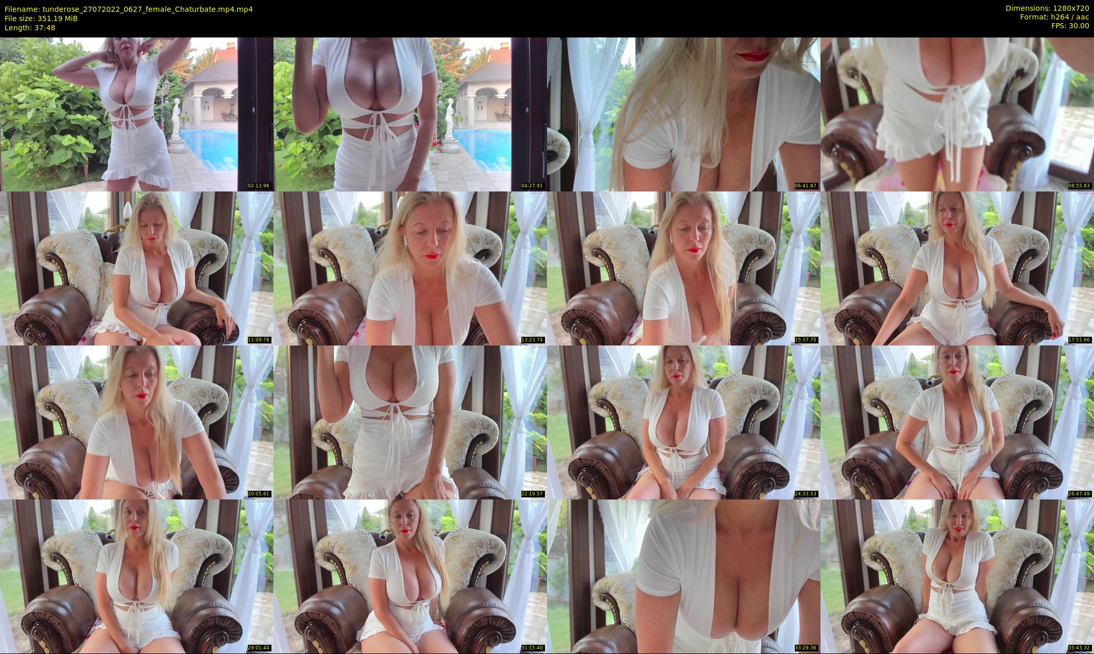 tunderose — 38 minute Chaturbate female cam show recording, 720p, Jul 27, 2022