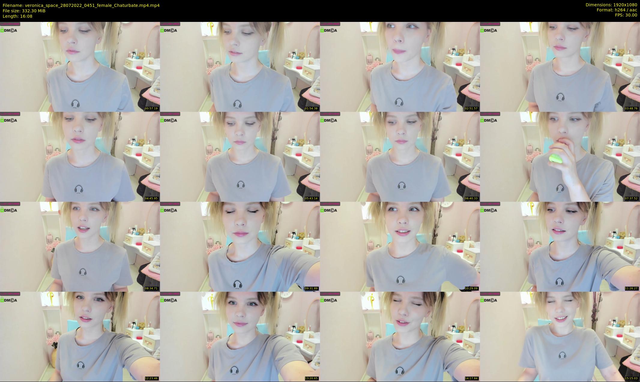 veronica_space — 17 minute Chaturbate female cam show recording, 1080p, Jul 28, 2022