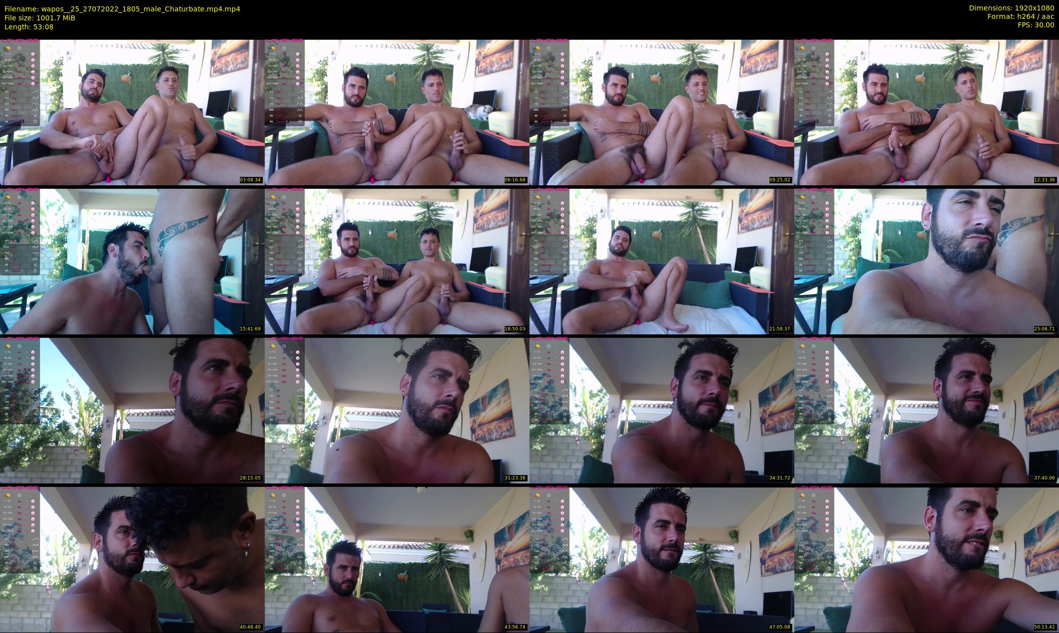 wapos__25 — 54 minute Chaturbate male cam show recording, 1080p, Jul 27, 2022