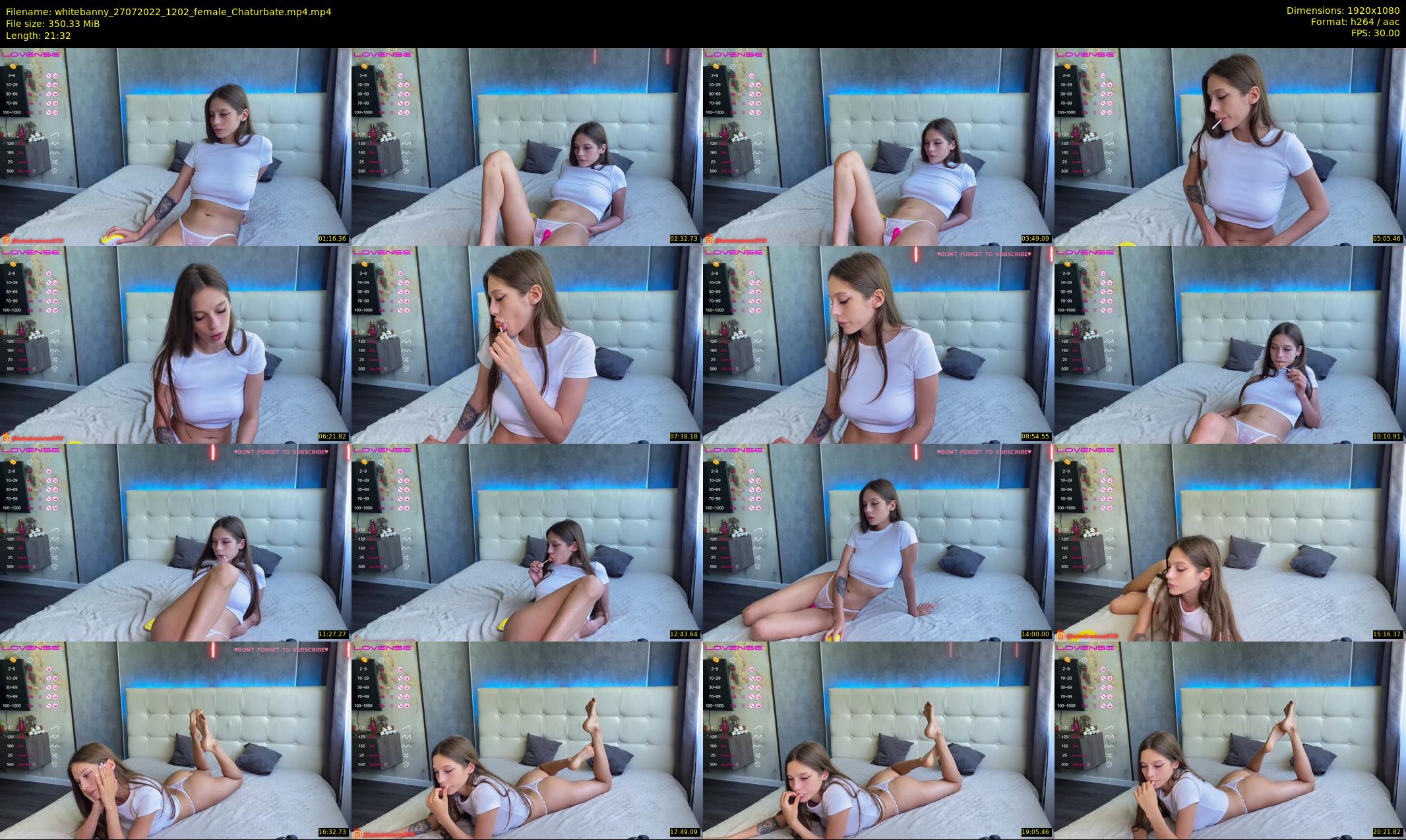 whitebanny — 22 minute Chaturbate couple cam show recording, 1080p, Jul 27, 2022