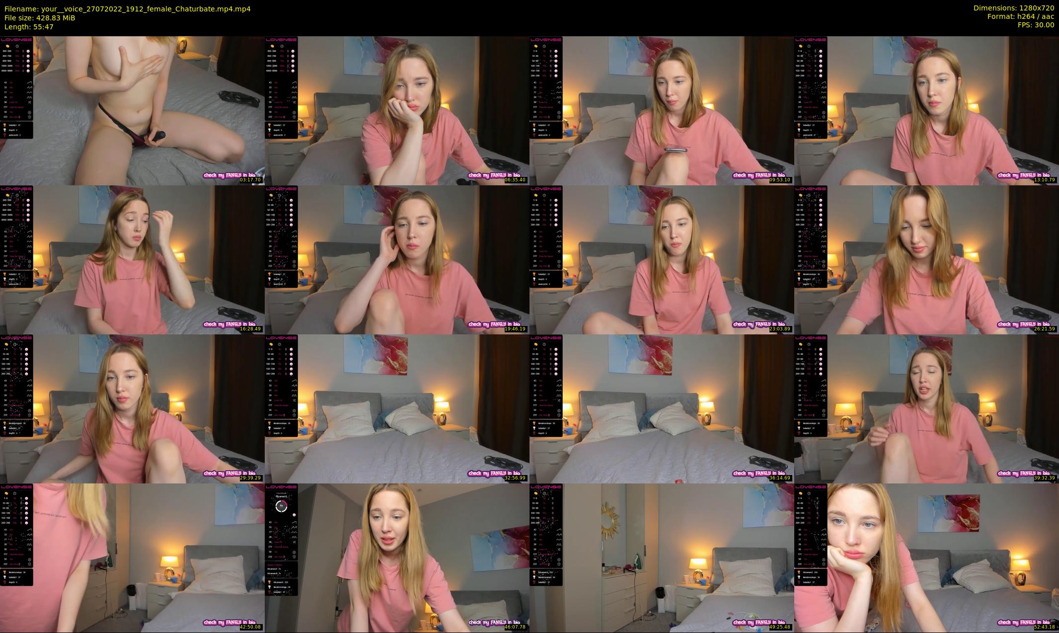 your__voice — 56 minute Chaturbate female cam show recording, 720p, Jul 27, 2022