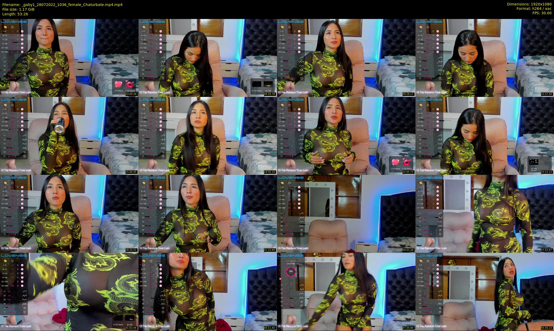 _gaby1 — 54 minute Chaturbate female cam show recording, 1080p, Jul 28, 2022