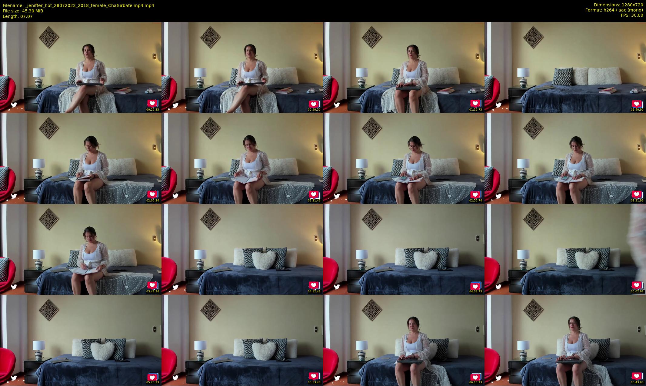 _jeniffer_hot — 8 minute Chaturbate female cam show recording, 720p, Jul 28, 2022
