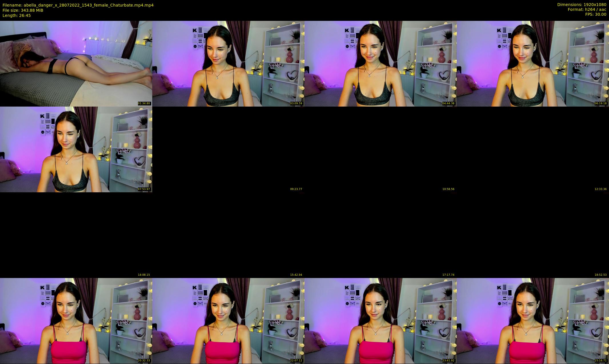 abella_danger_x — 27 minute Chaturbate female cam show recording, 1080p, Jul 28, 2022