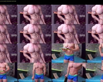 adam_muscle_ — 75 minute Chaturbate male cam show recording, 1080p, Jul 28, 2022