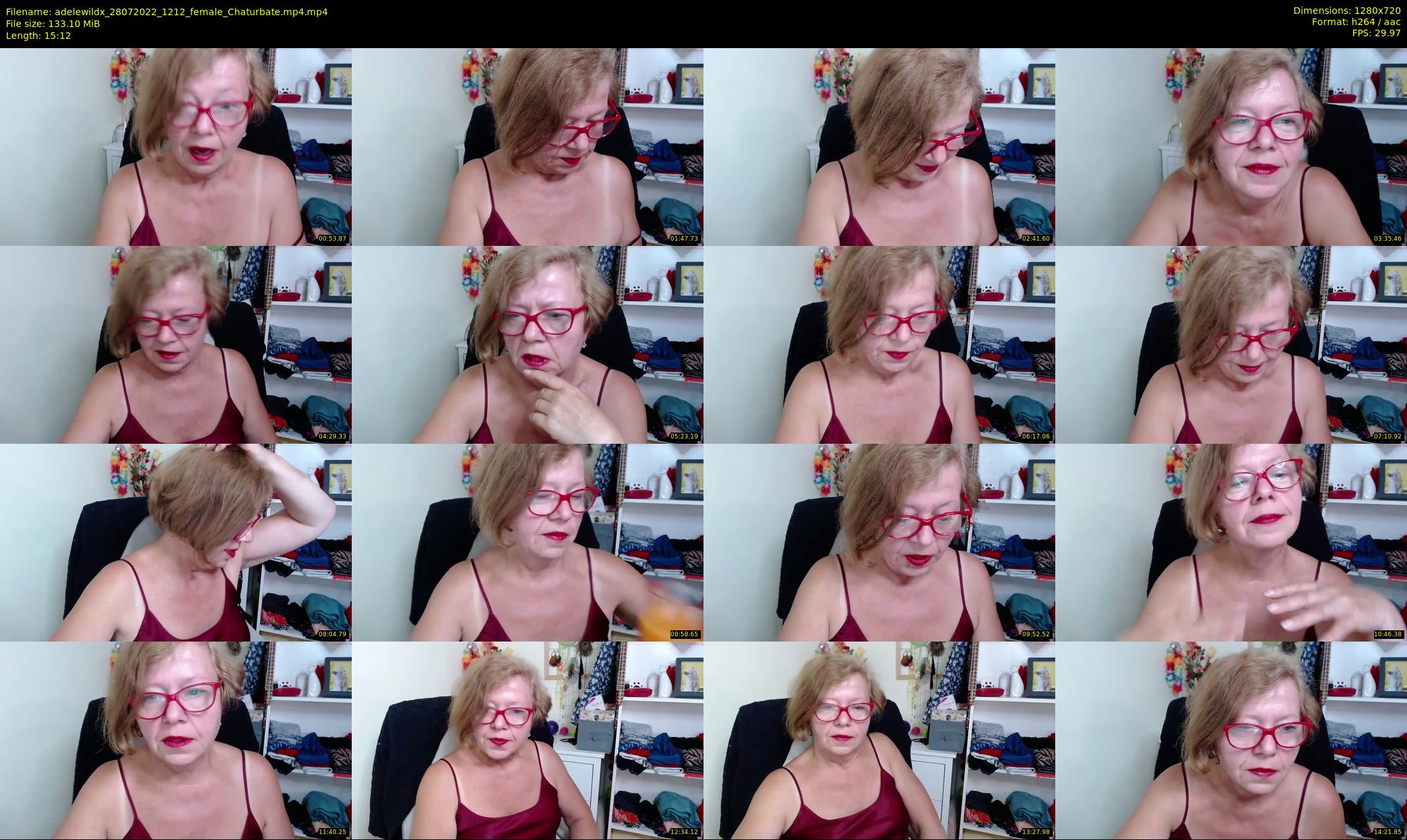 adelewildx — 16 minute Chaturbate female cam show recording, 720p, Jul 28, 2022