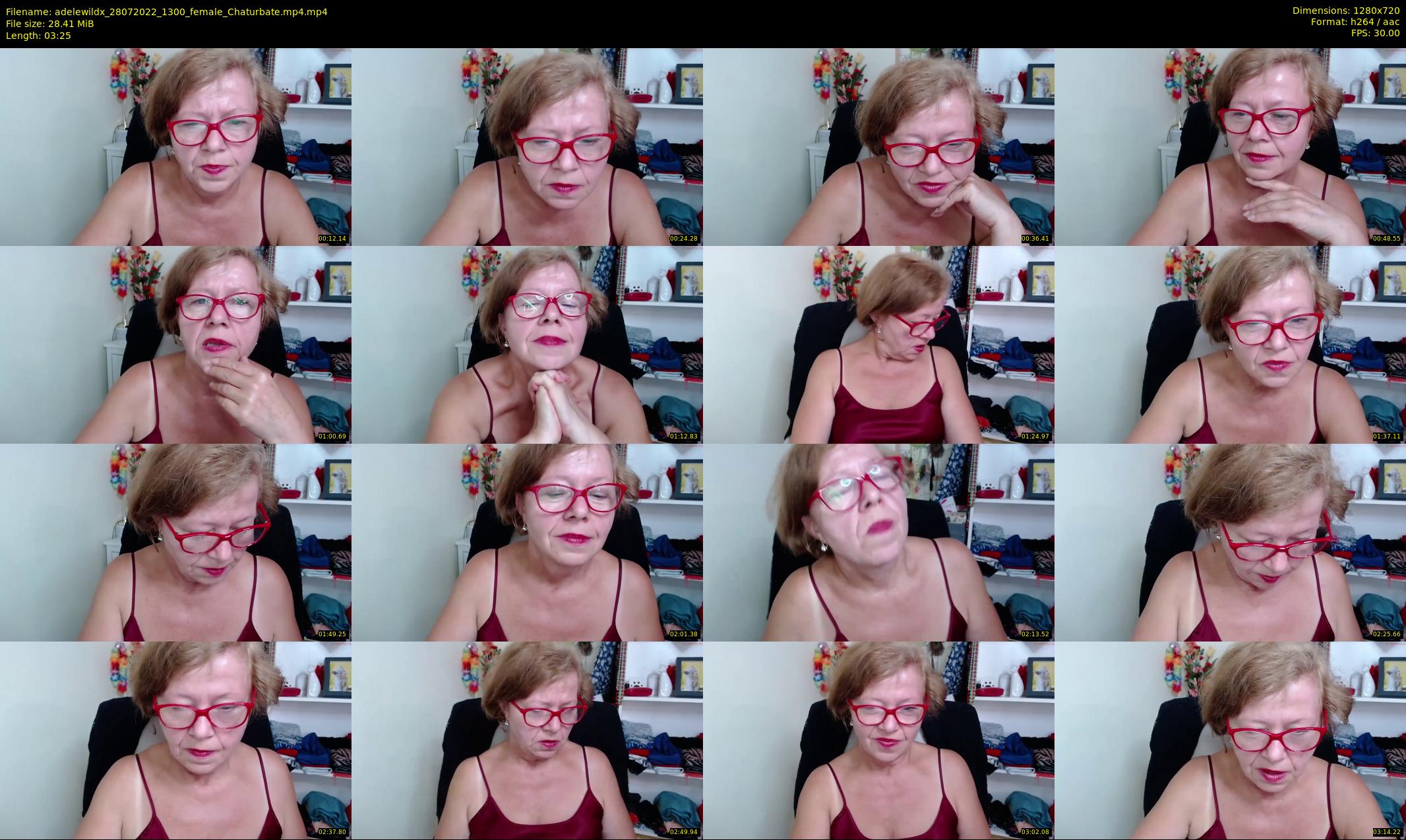adelewildx — 4 minute Chaturbate female cam show recording, 720p, Jul 28, 2022