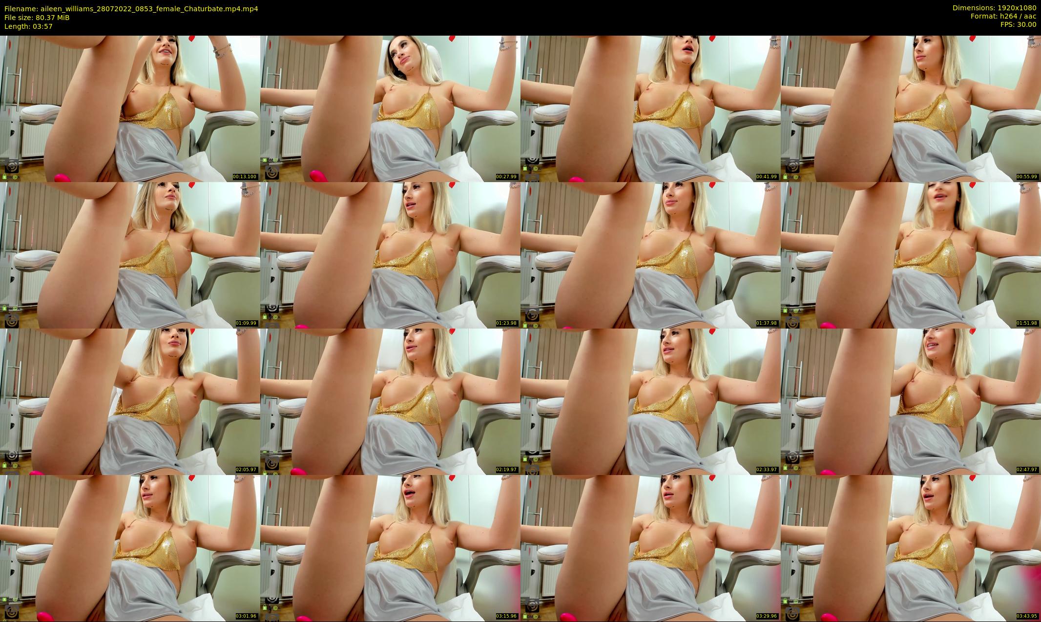 aileen_williams — 4 minute Chaturbate female cam show recording, 1080p, Jul 28, 2022