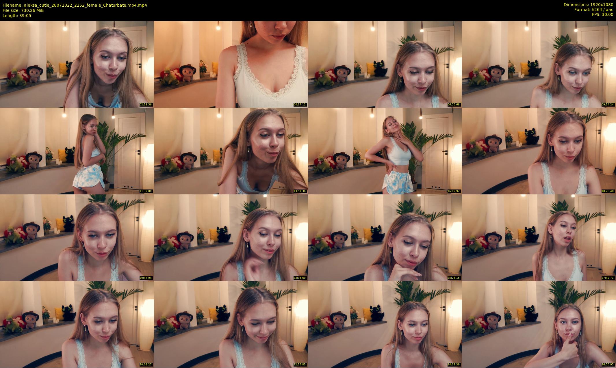 aleksa_cutie — 40 minute Chaturbate female cam show recording, 1080p, Jul 28, 2022