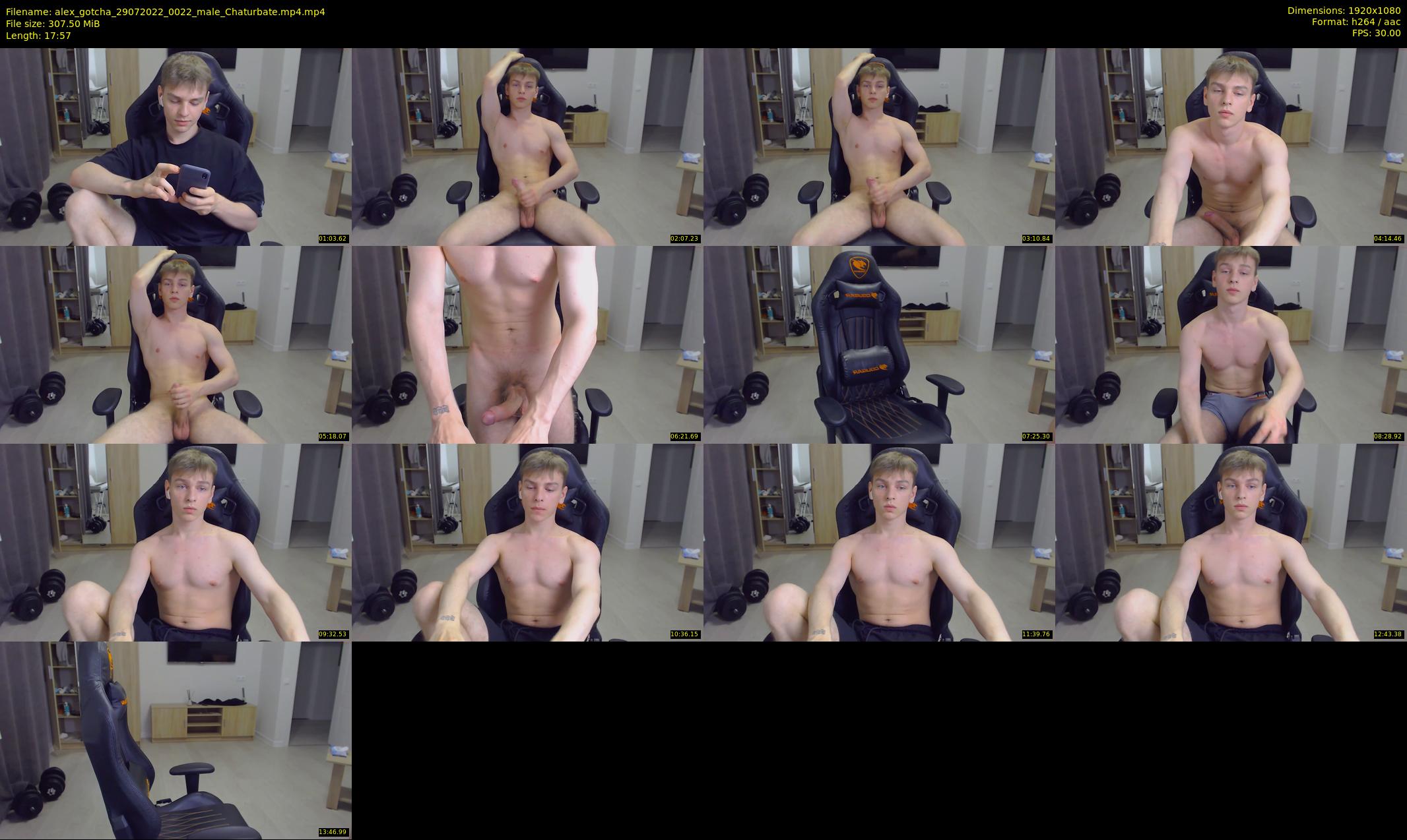 alex_gotcha — 18 minute Chaturbate male cam show recording, 1080p, Jul 29, 2022