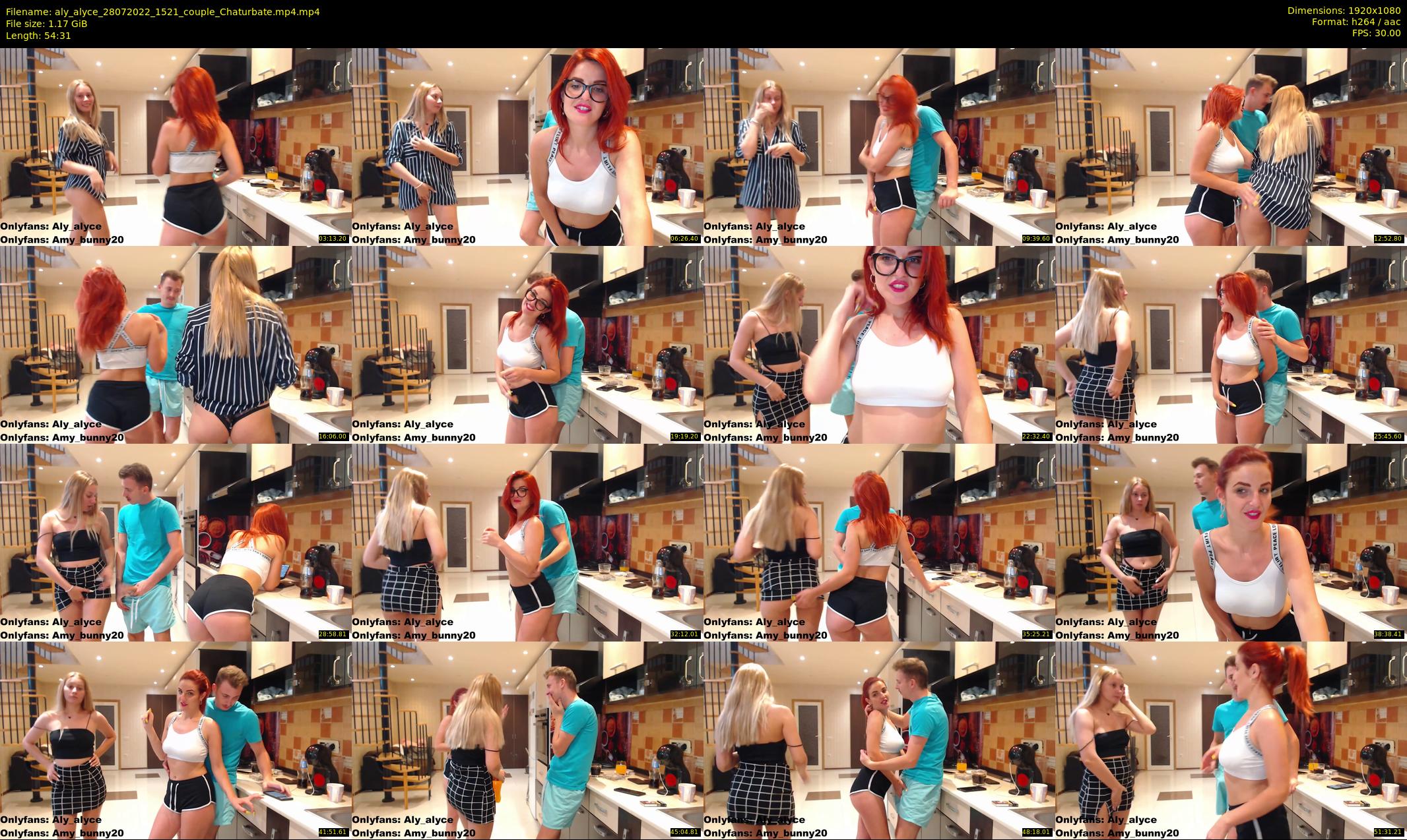 aly_alyce — 55 minute Chaturbate female cam show recording, 1080p, Jul 28, 2022