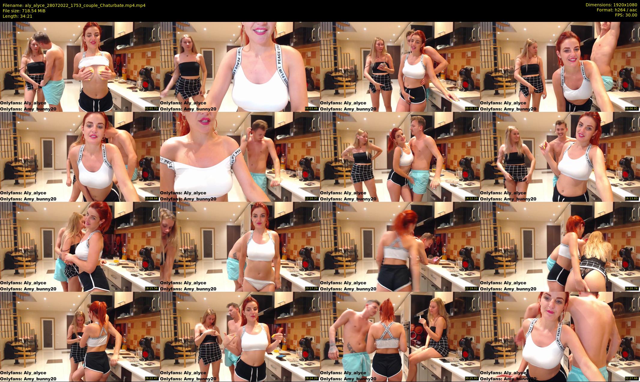 aly_alyce — 35 minute Chaturbate female cam show recording, 1080p, Jul 28, 2022