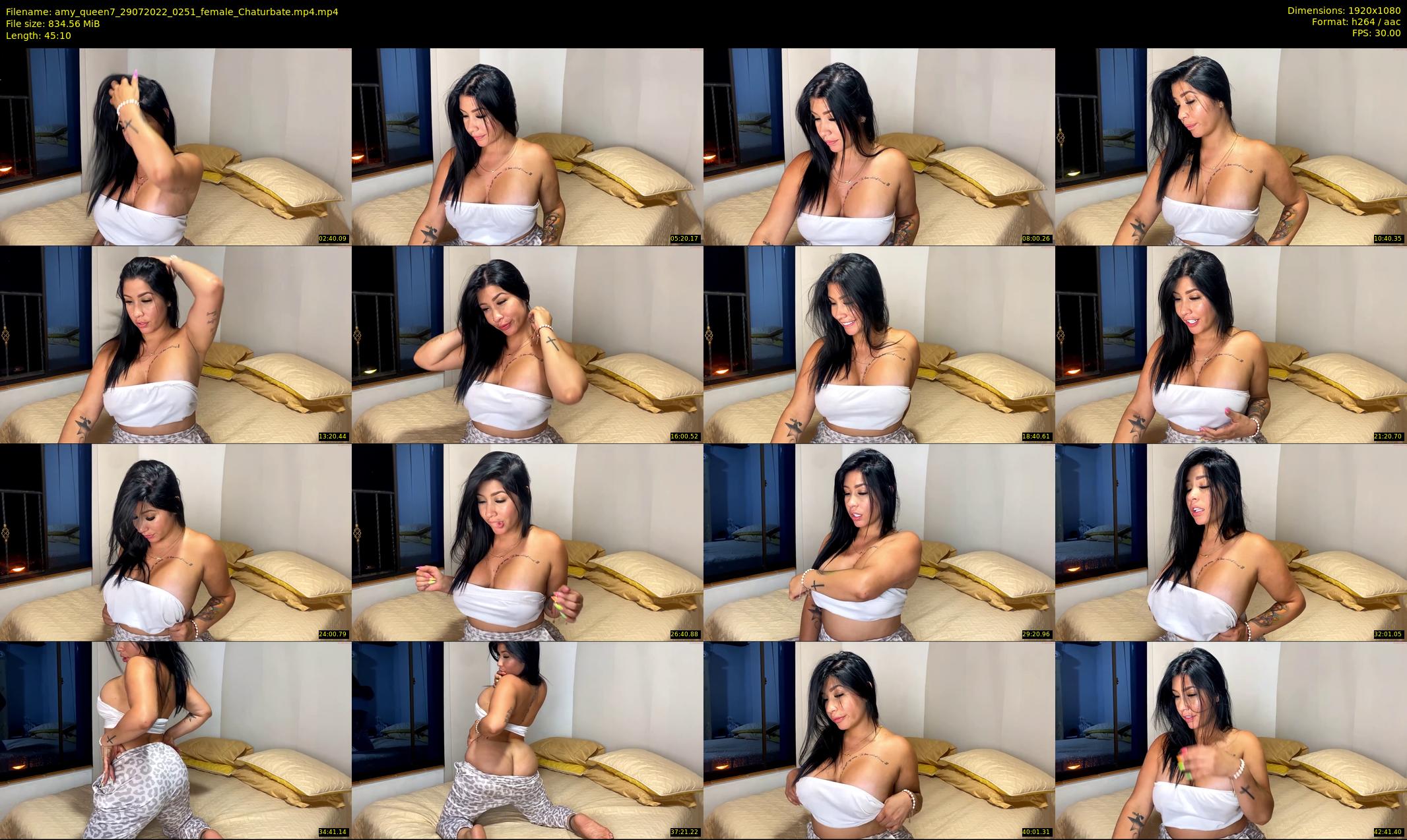 amy_queen7 — 46 minute Chaturbate female cam show recording, 1080p, Jul 29, 2022