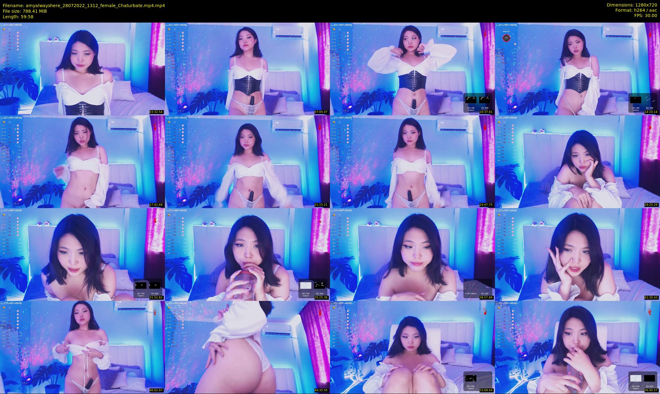 amyalwayshere — 60 minute Chaturbate female cam show recording, 720p, Jul 28, 2022