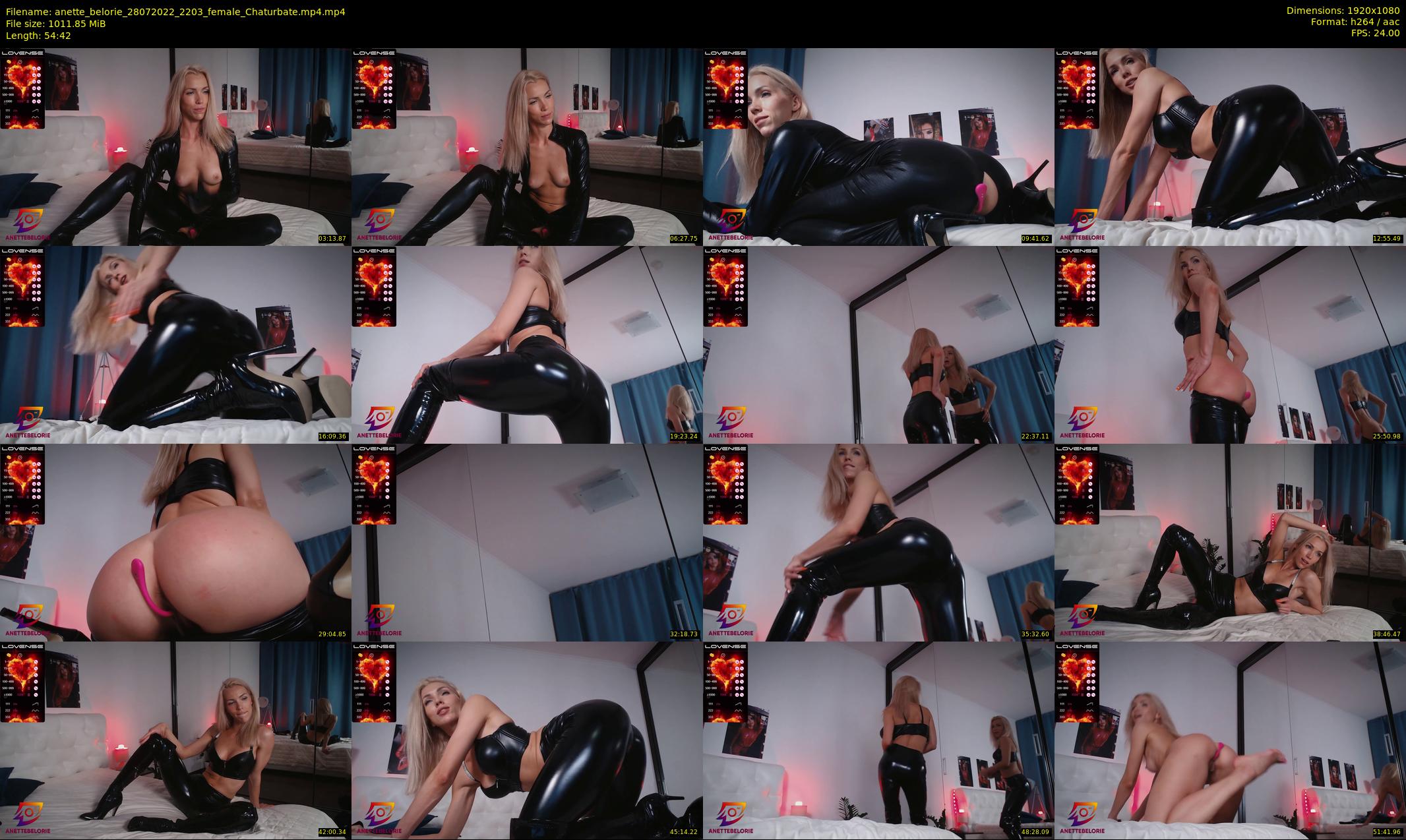 anette_belorie — 55 minute Chaturbate female cam show recording, 1080p, Jul 28, 2022
