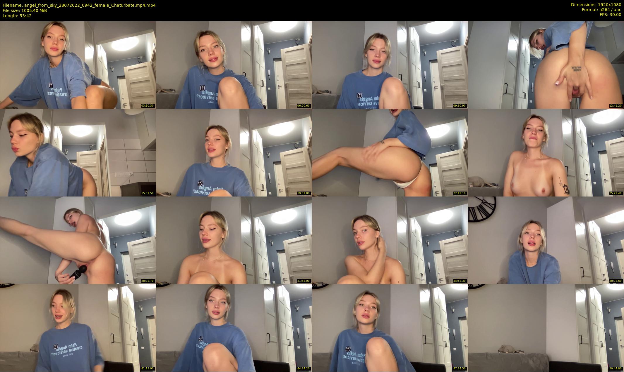angel_from_sky — 54 minute Chaturbate female cam show recording, 1080p, Jul 28, 2022