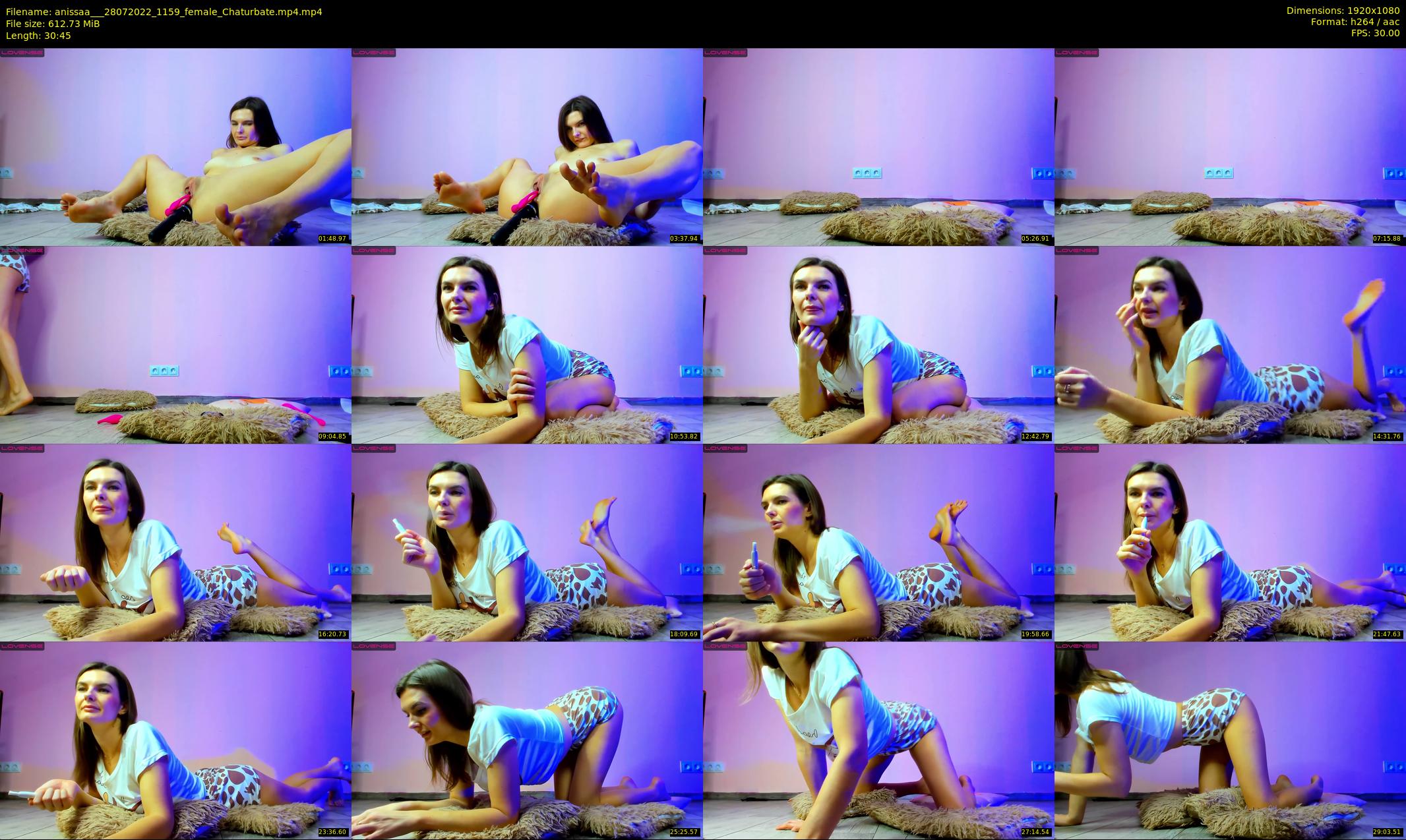 anissaa__ — 31 minute Chaturbate female cam show recording, 1080p, Jul 28, 2022