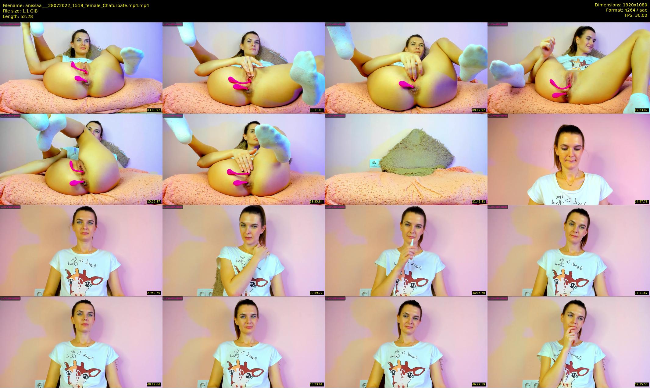 anissaa__ — 53 minute Chaturbate female cam show recording, 1080p, Jul 28, 2022