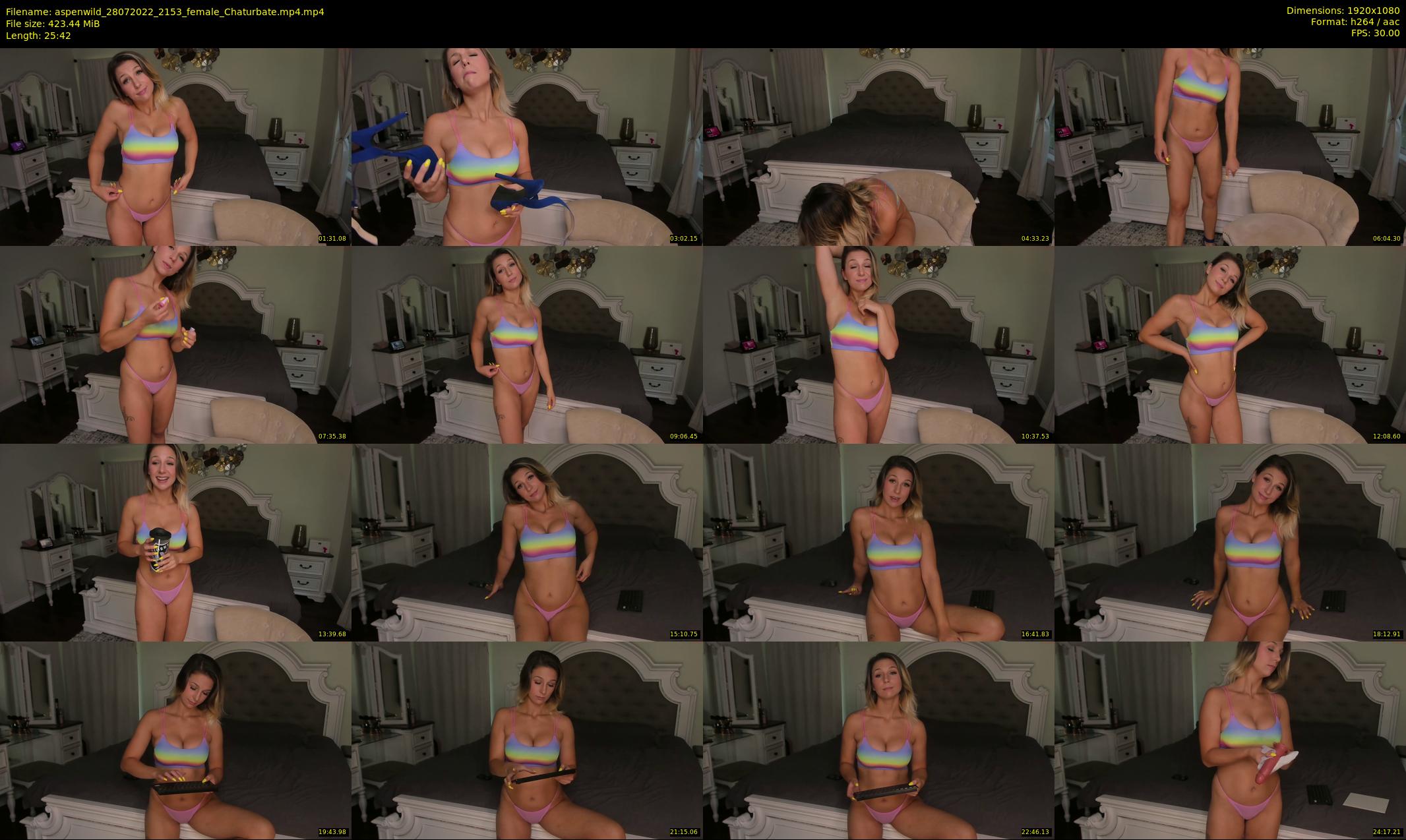 aspenwild — 26 minute Chaturbate female cam show recording, 1080p, Jul 28, 2022