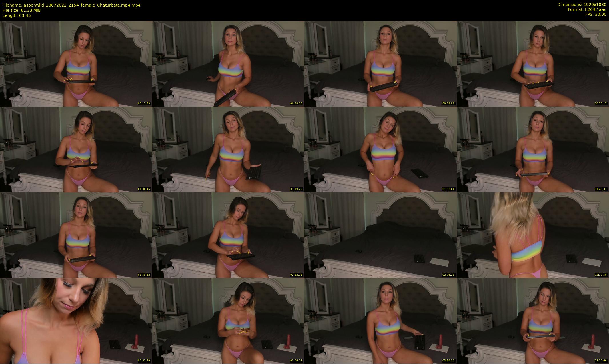 aspenwild — 4 minute Chaturbate female cam show recording, 1080p, Jul 28, 2022