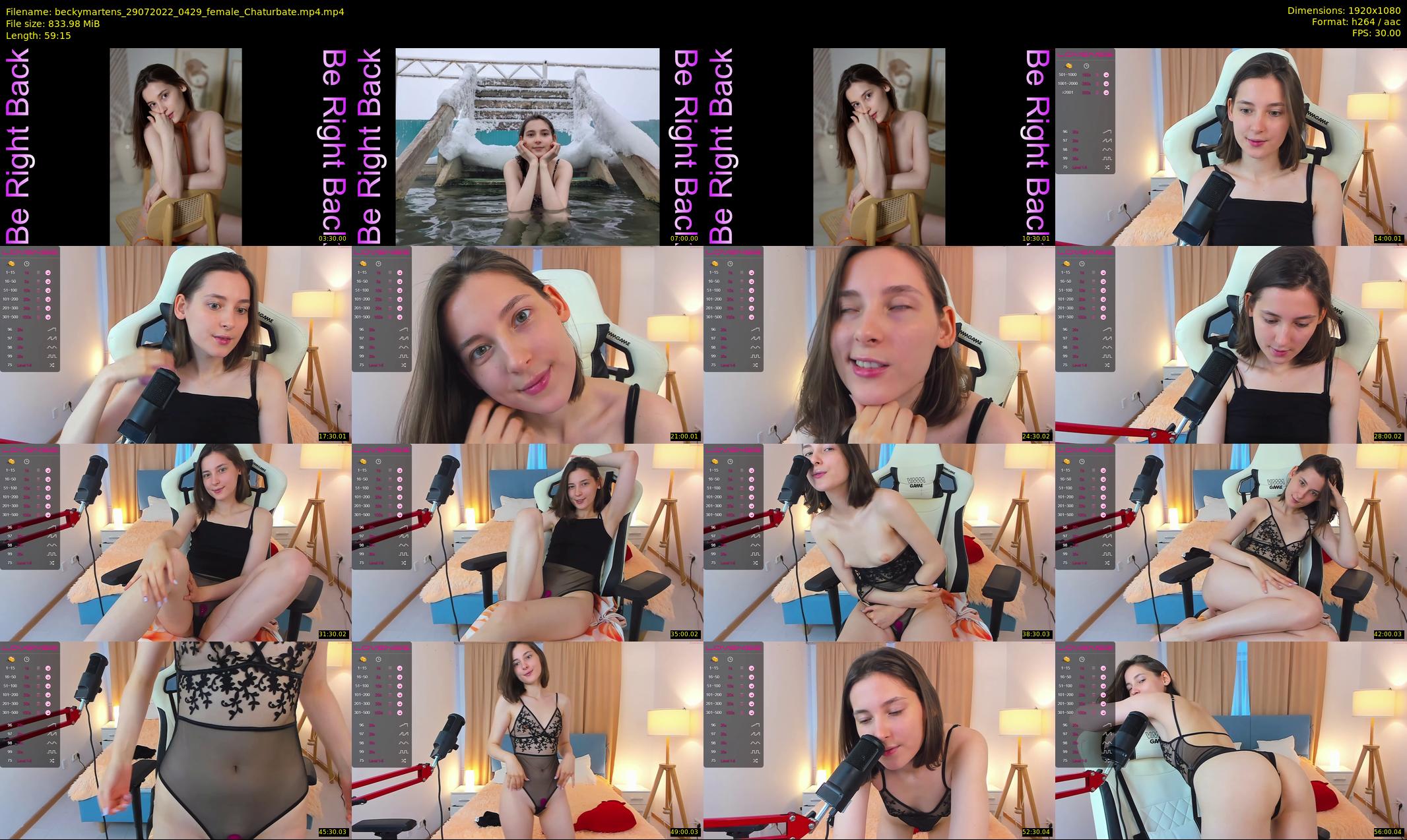beckymartens — 60 minute Chaturbate female cam show recording, 1080p, Jul 29, 2022