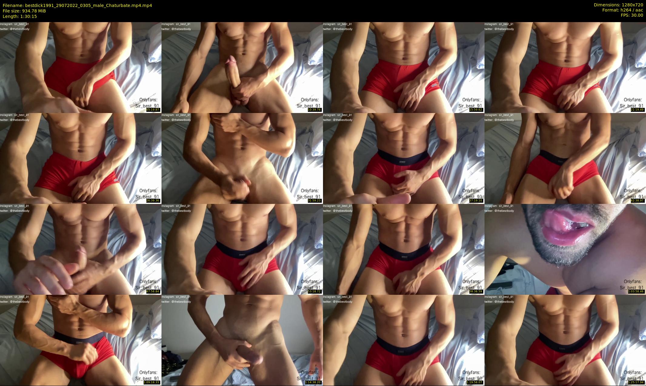 bestdick1991 — 91 minute Chaturbate male cam show recording, 720p, Jul 29, 2022